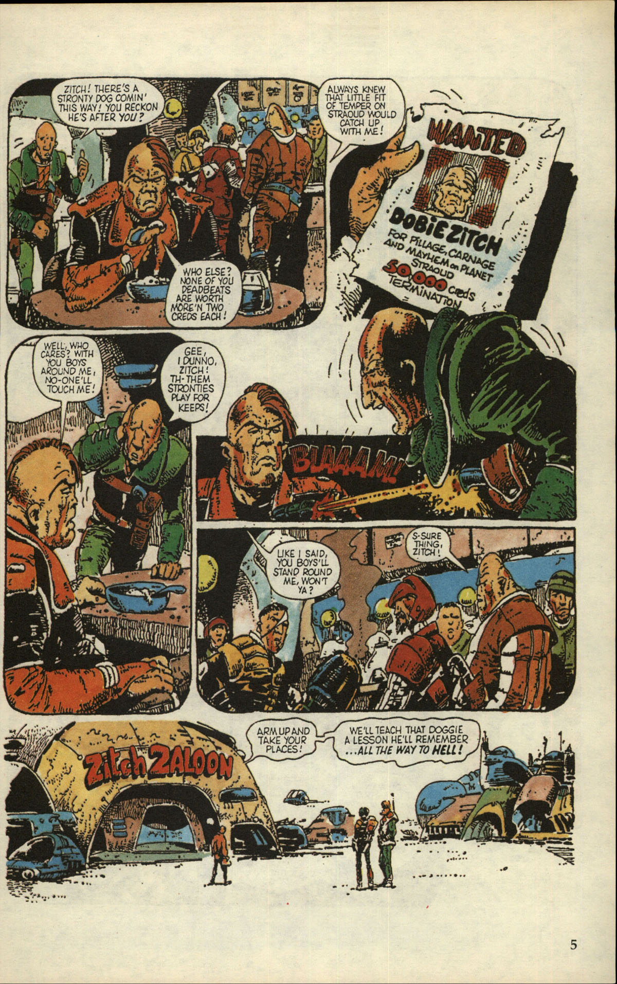 Read online Strontium Dog comic -  Issue #9 - 7