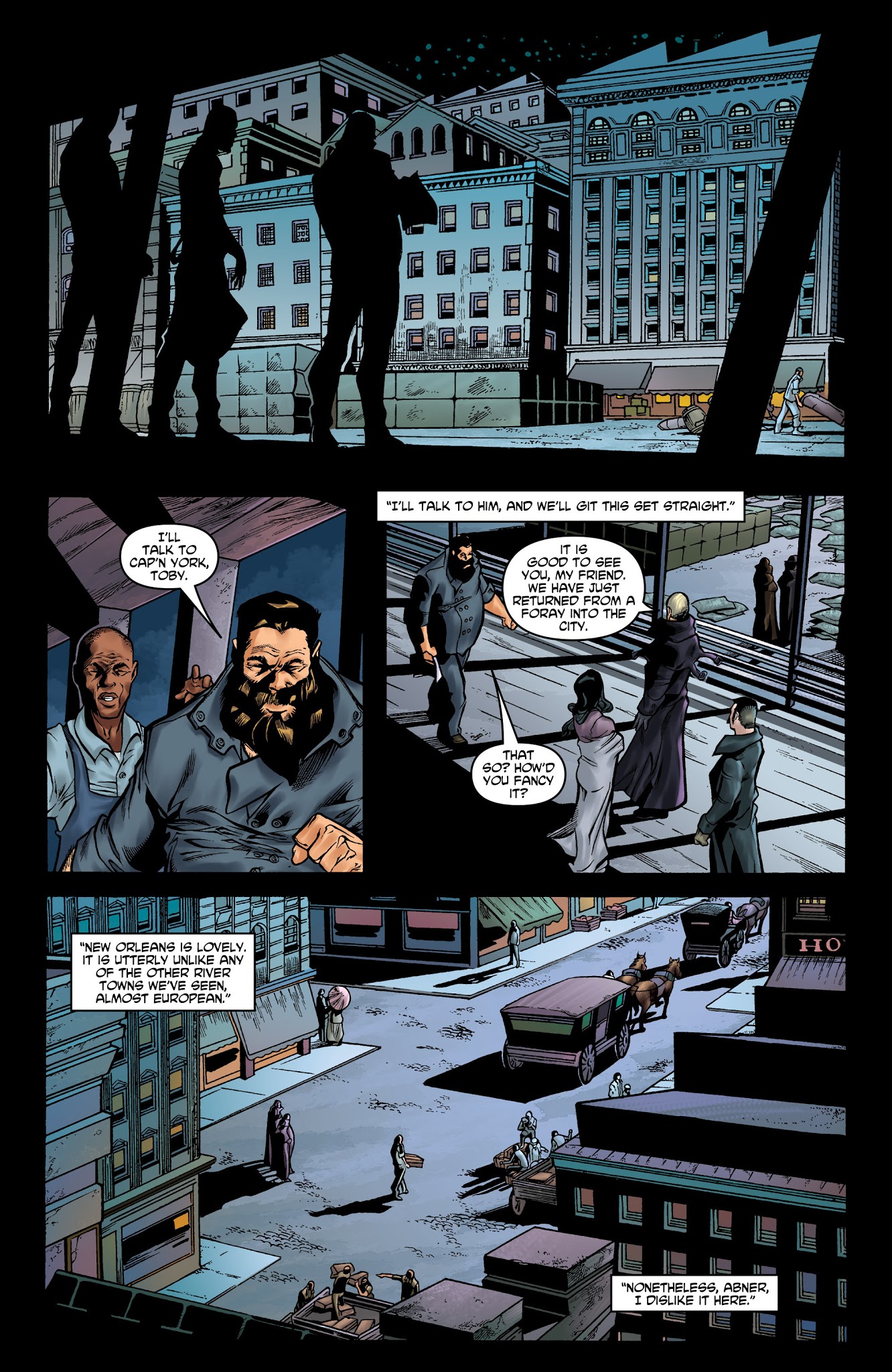 Read online George R.R. Martin's Fevre Dream comic -  Issue #4 - 12