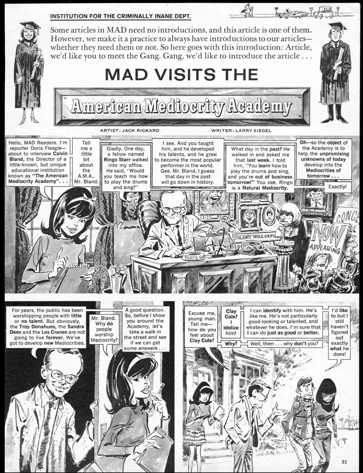Read online MAD comic -  Issue #104 - 23