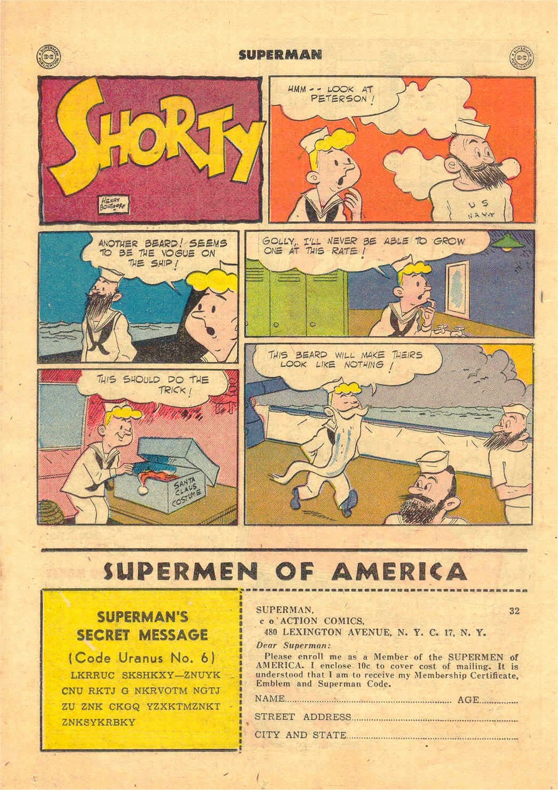 Read online Superman (1939) comic -  Issue #32 - 35