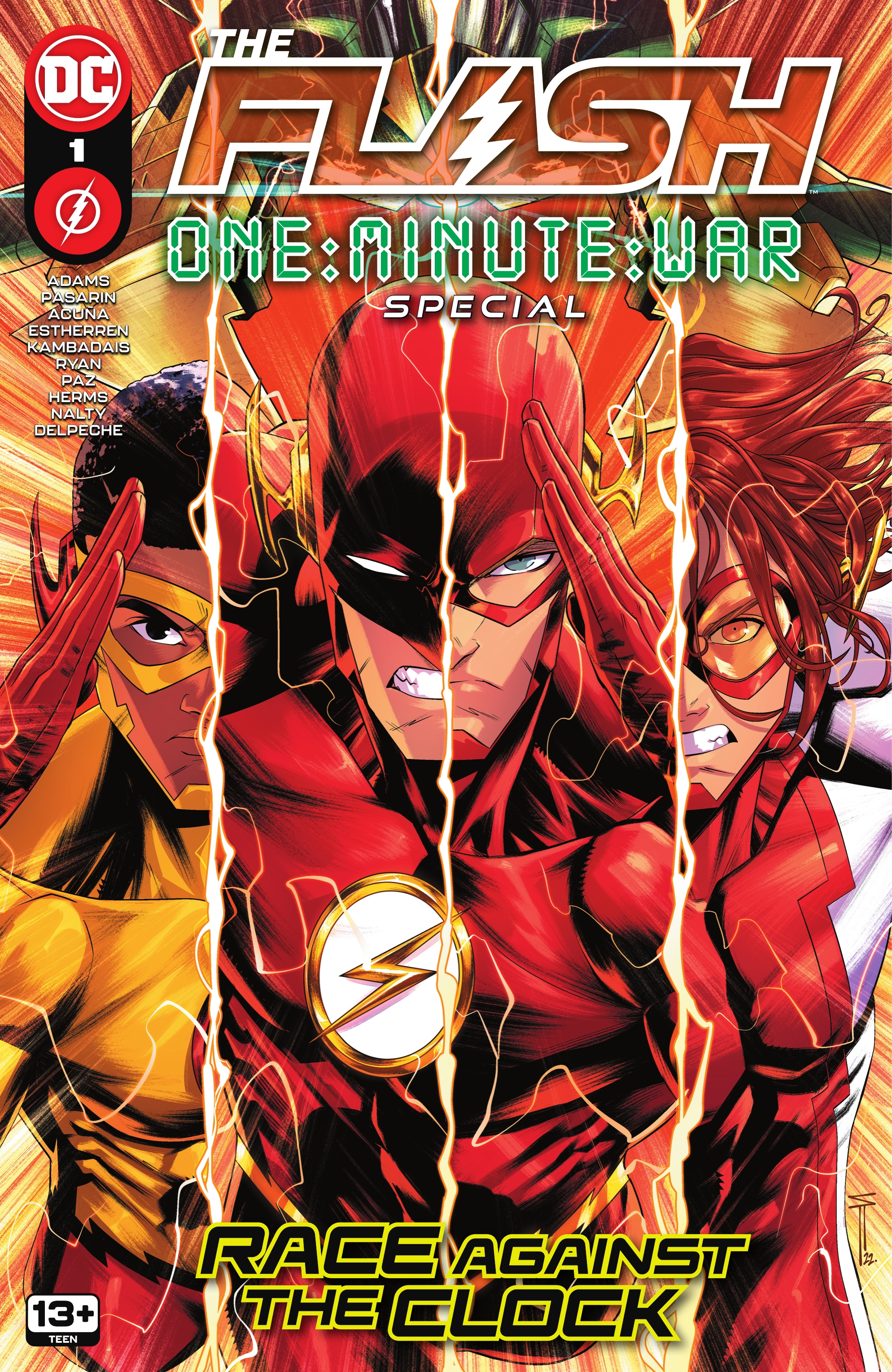 Read online The Flash: One-Minute War Special comic -  Issue # Full - 1