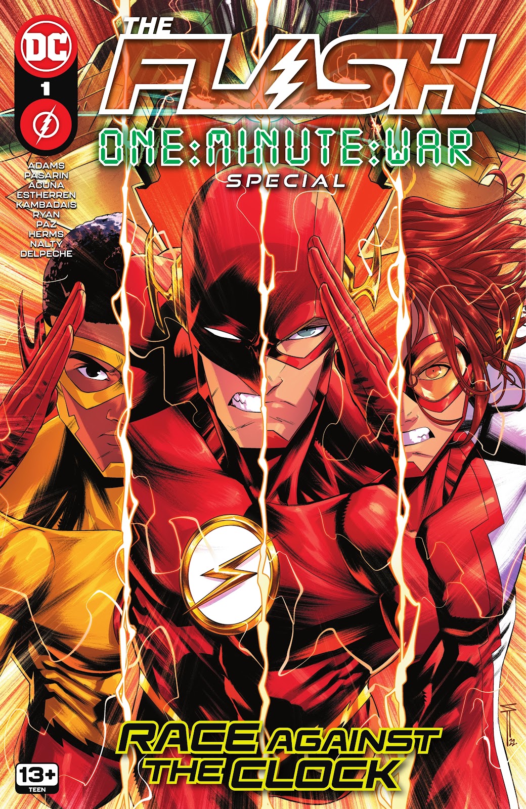 The Flash: One-Minute War Special issue Full - Page 1