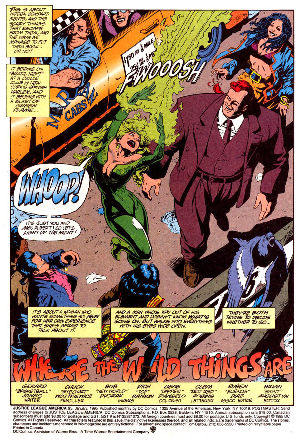 Read online Justice League America comic -  Issue #95 - 2