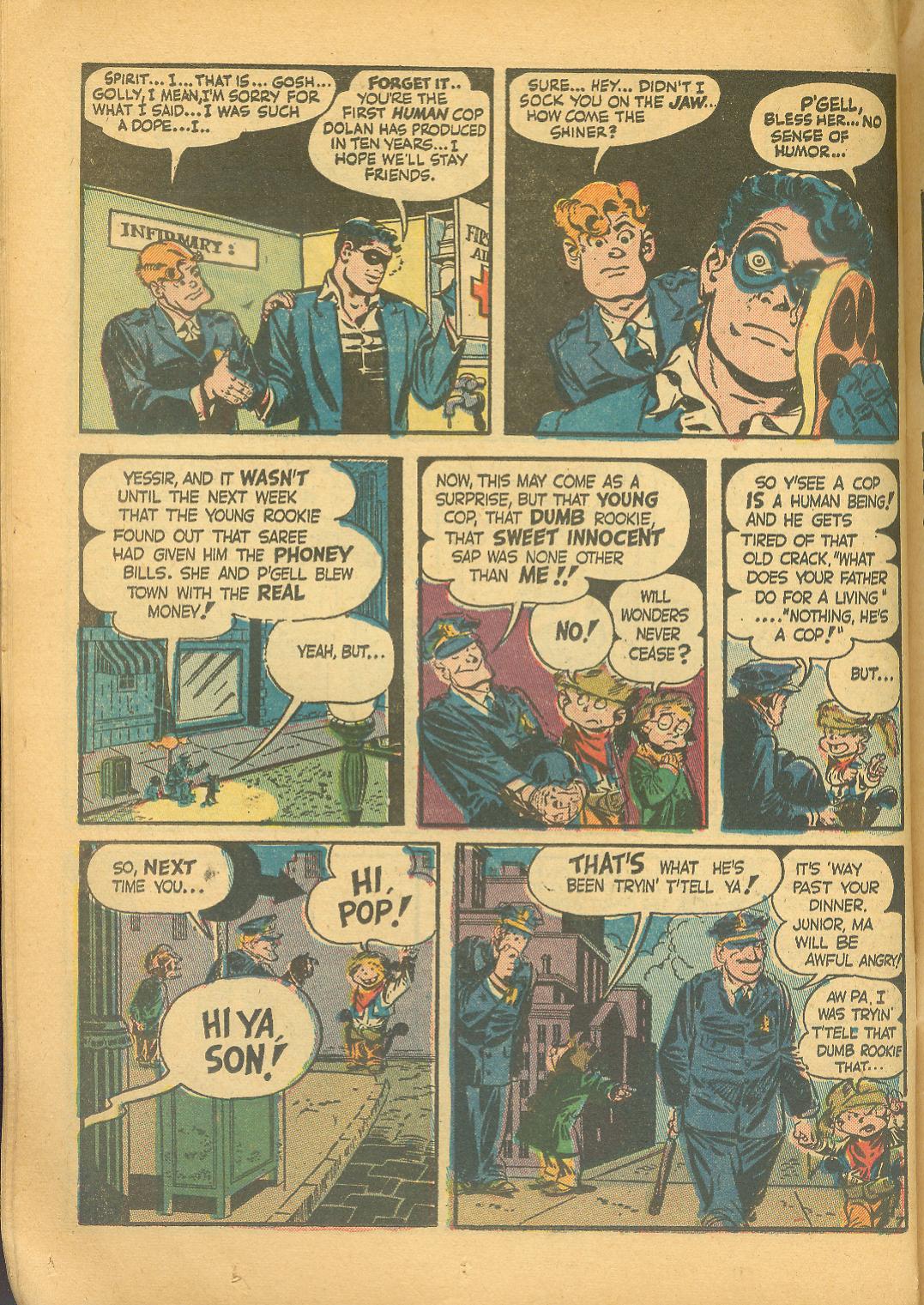 Read online The Spirit (1952) comic -  Issue #5 - 26