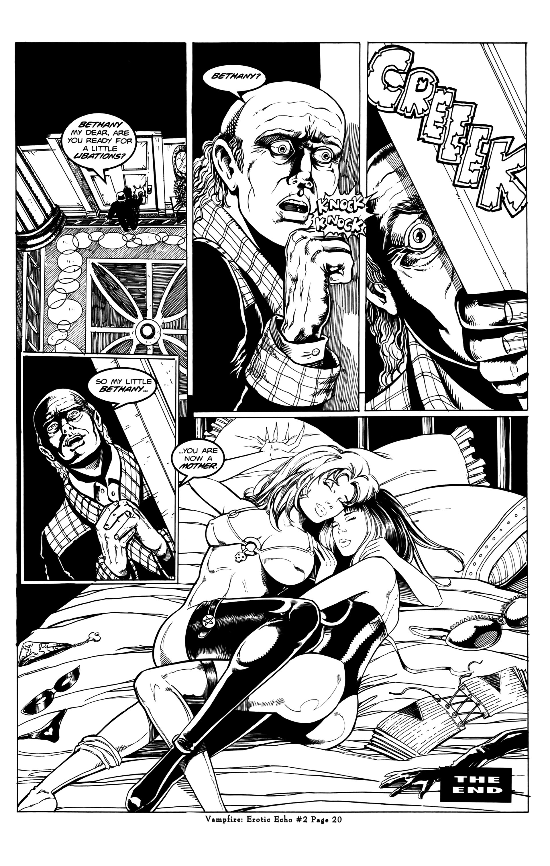 Read online Vampfire: Erotic Echo comic -  Issue #2 - 23