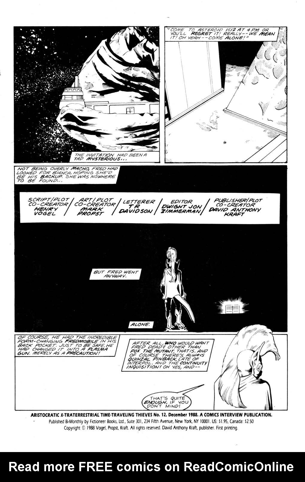 Read online Aristocratic Xtraterrestrial Time-Traveling Thieves comic -  Issue #12 - 3