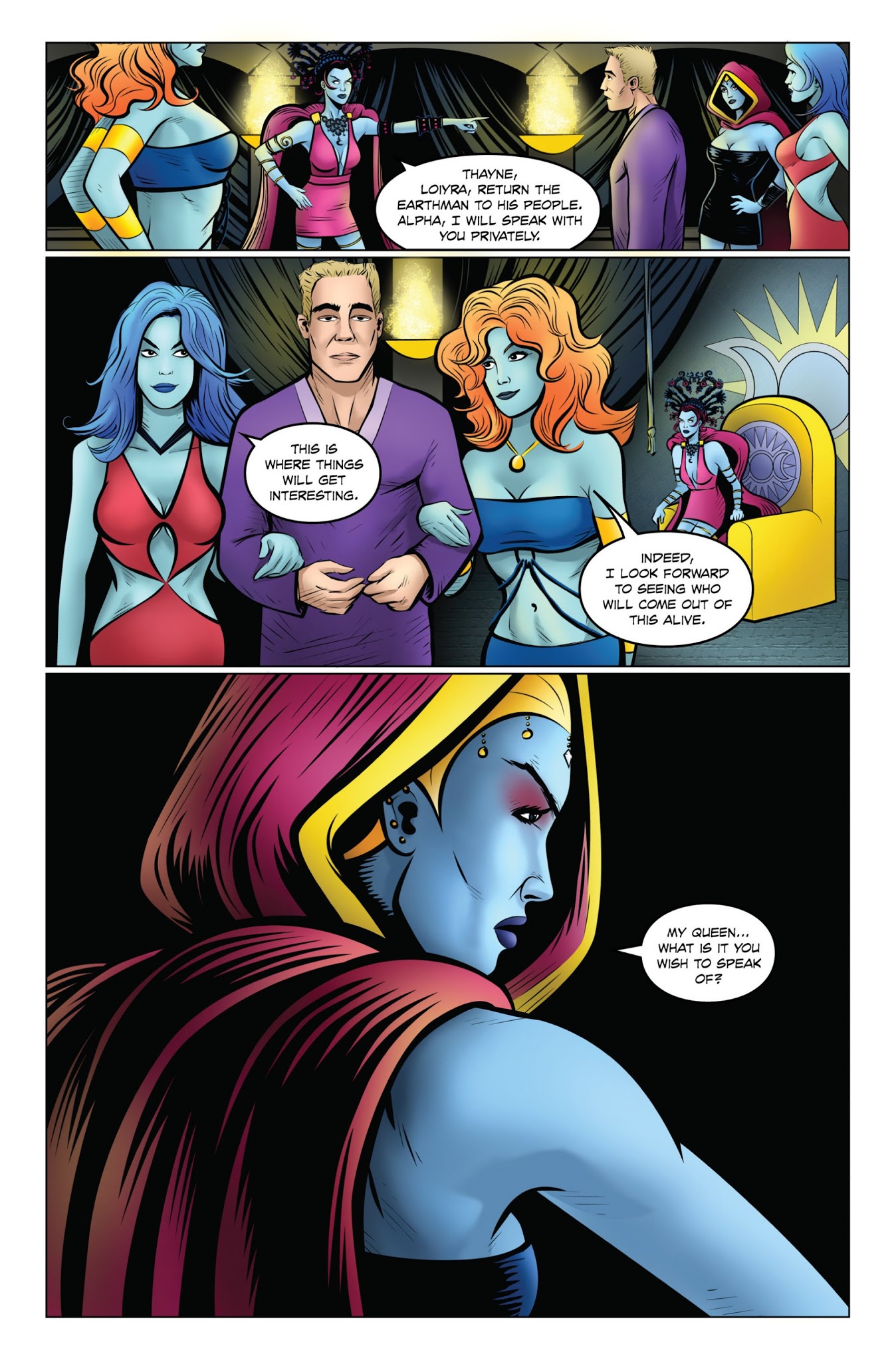 Read online Space Women Beyond the Stratosphere comic -  Issue # TPB - 64