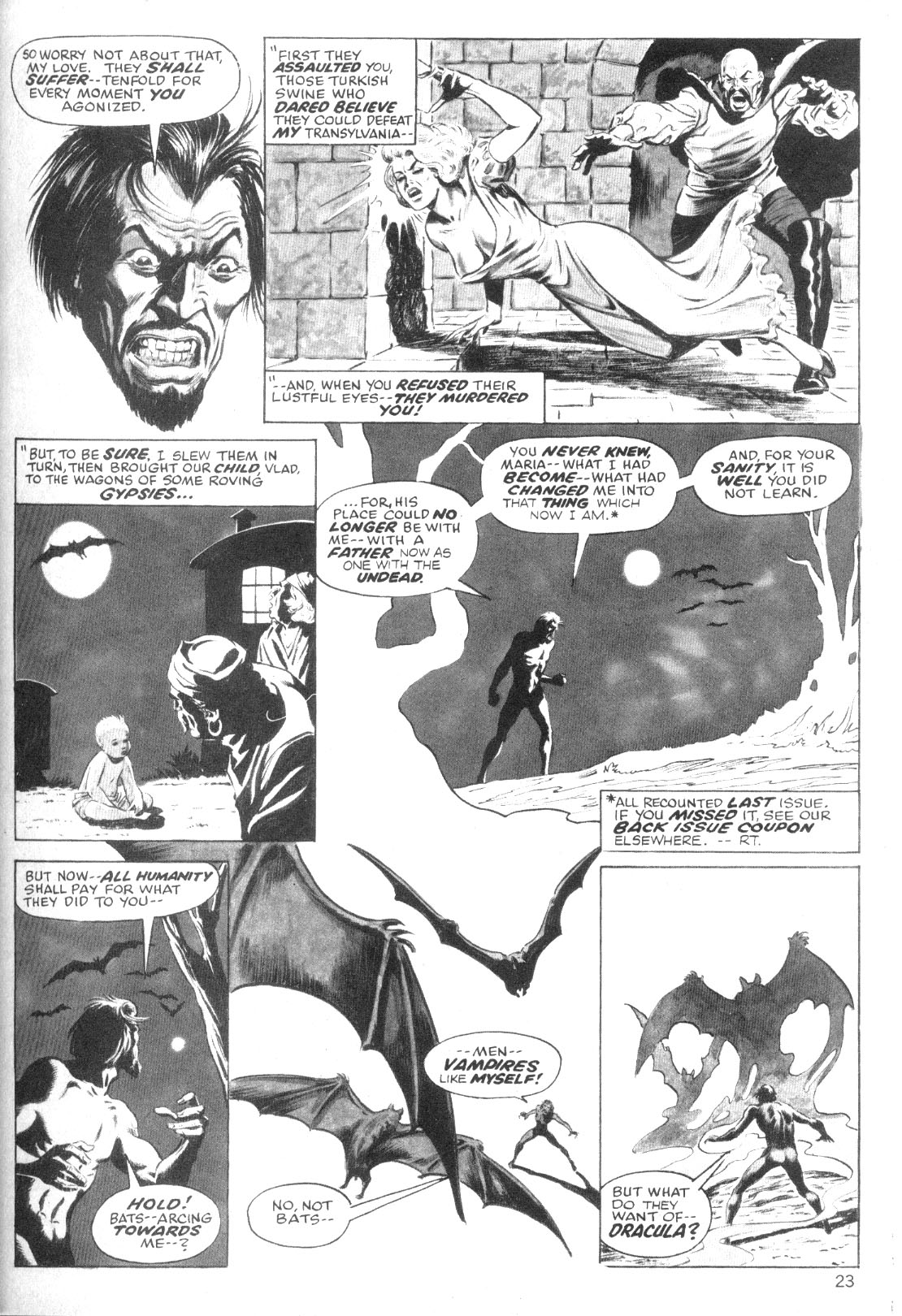 Read online Dracula Lives comic -  Issue #1 - 24