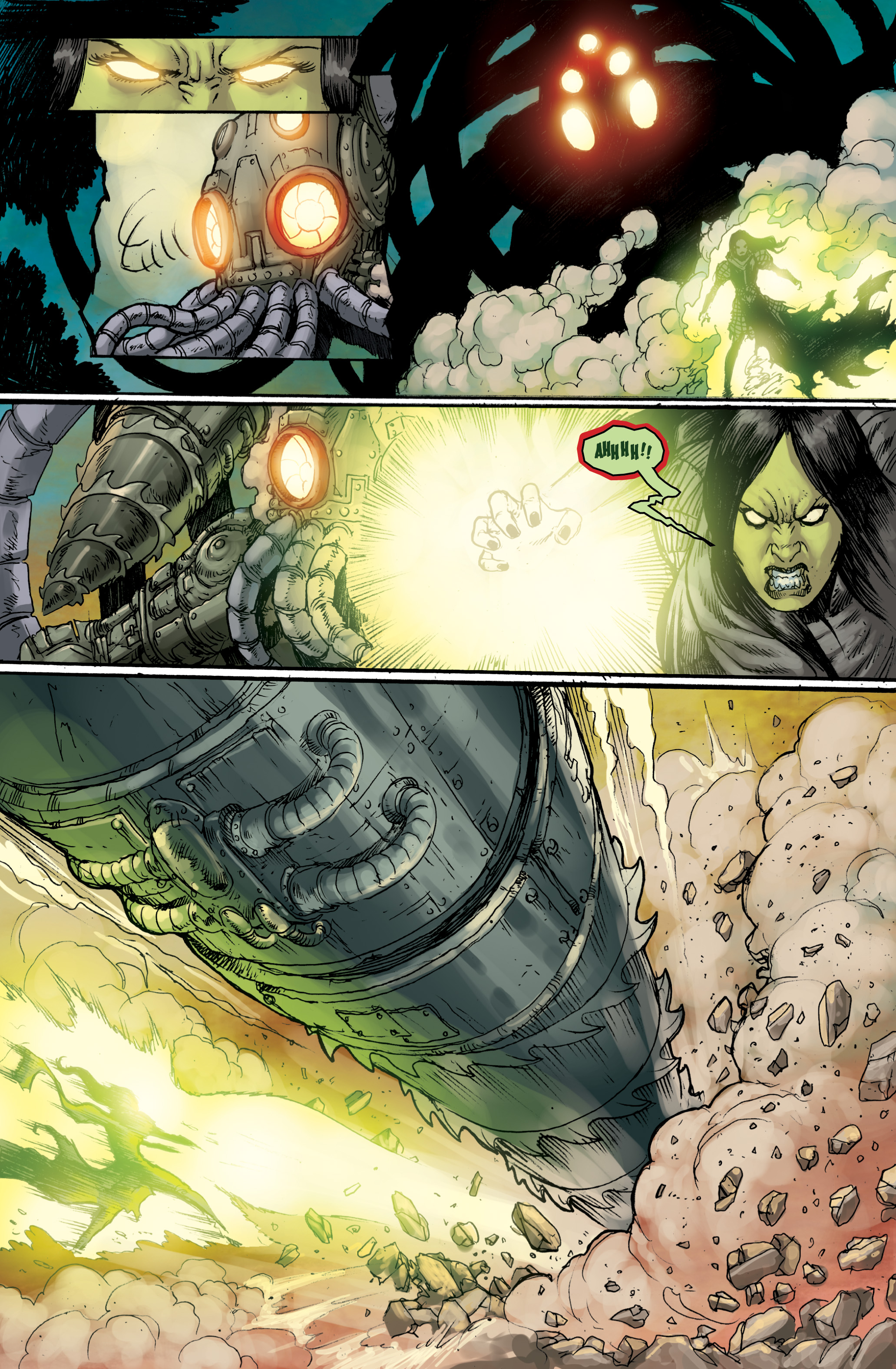 Read online The Steam Engines of Oz: The Geared Leviathan comic -  Issue #3 - 17