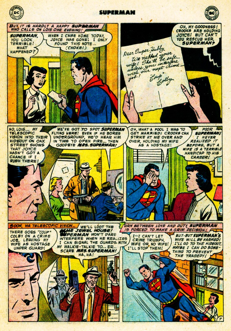 Read online Superman (1939) comic -  Issue #120 - 9