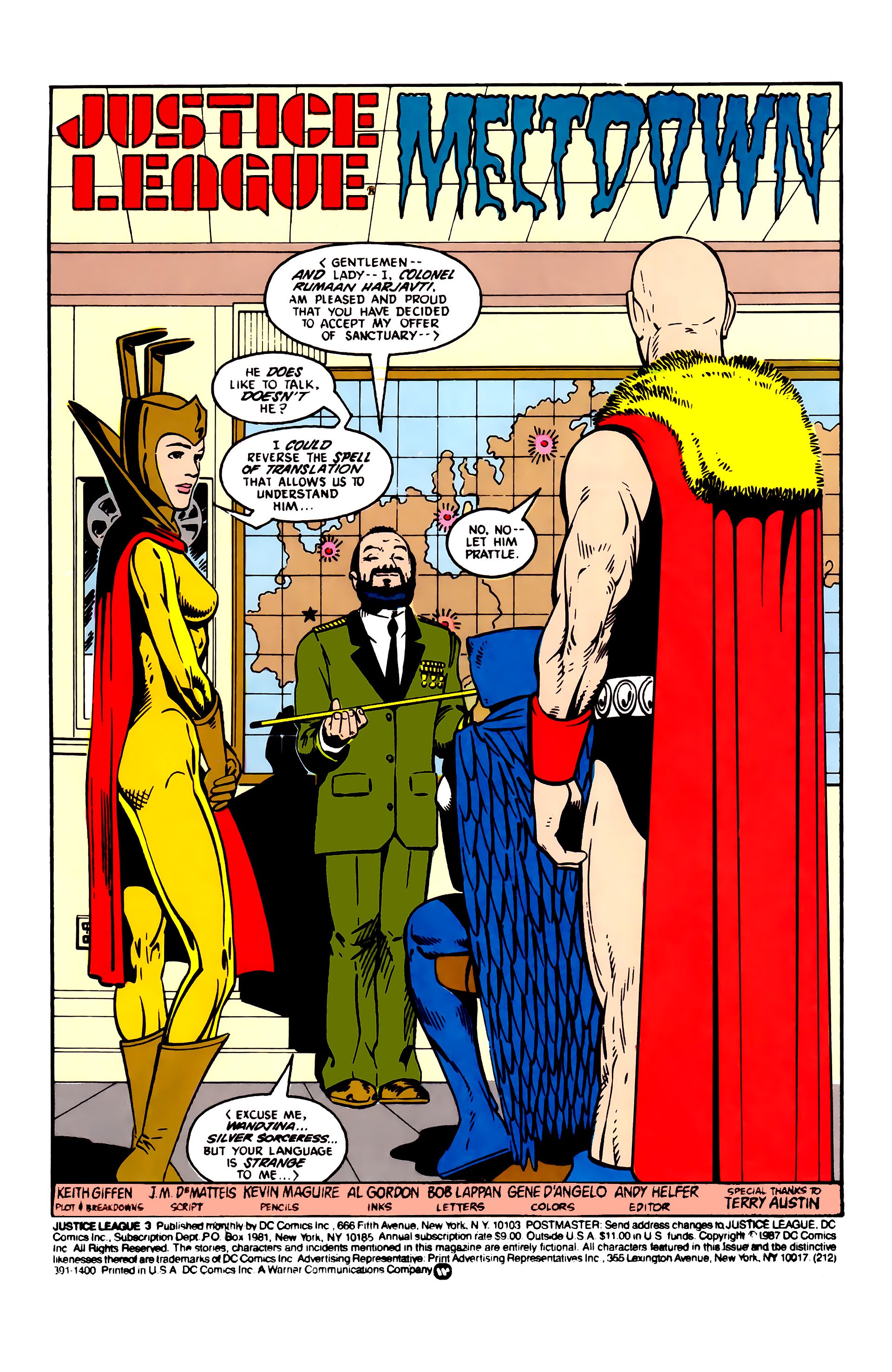 Read online Justice League (1987) comic -  Issue #3 - 3