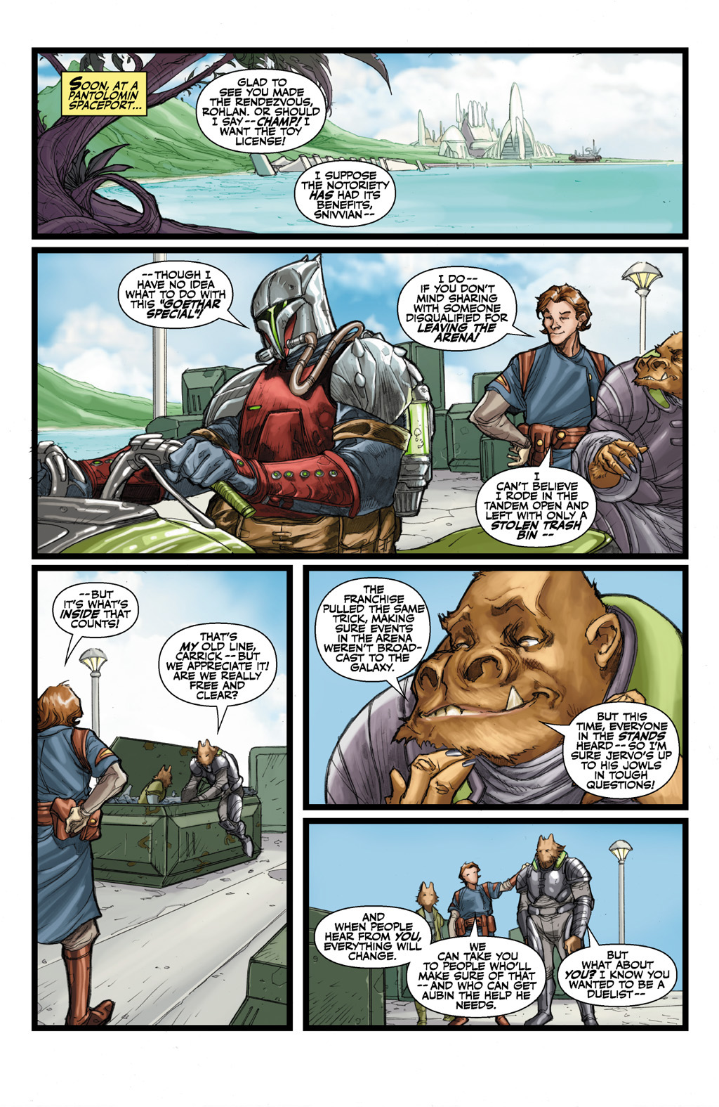 Read online Star Wars: Knights Of The Old Republic comic -  Issue #41 - 18