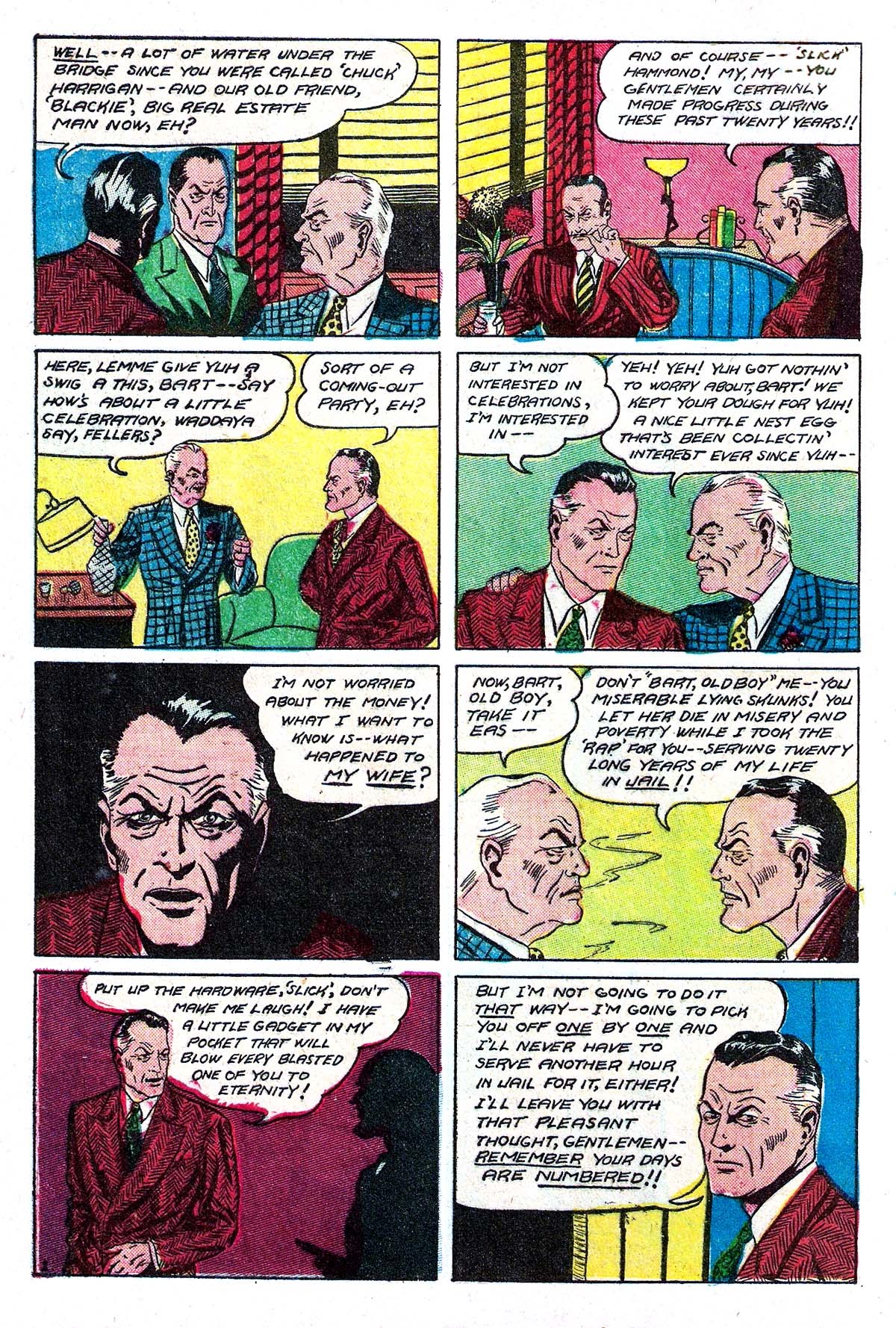 Read online Amazing Man Comics comic -  Issue #5 - 14