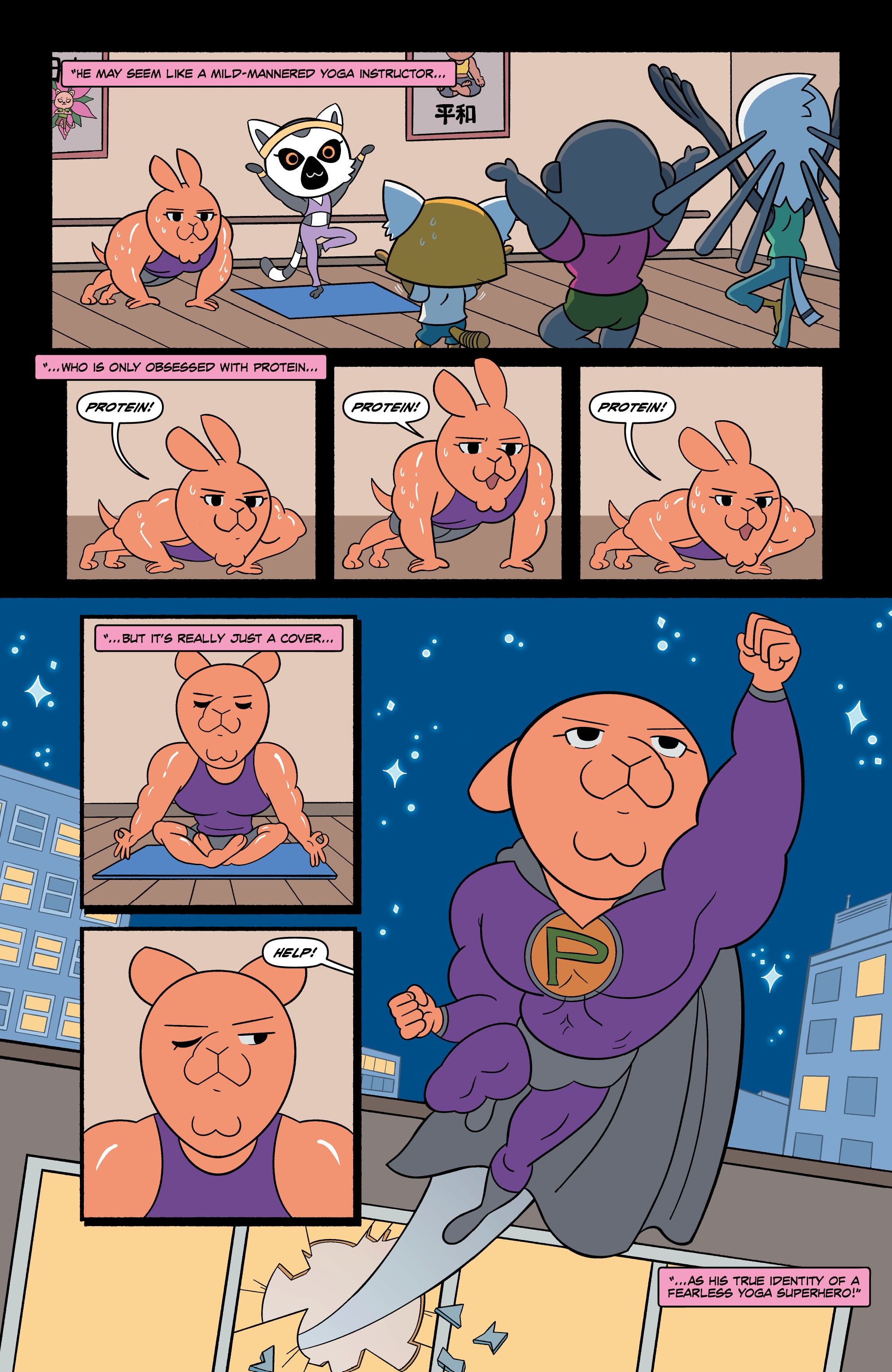 Read online Aggretsuko Meet Her Friends comic -  Issue #1 - 14