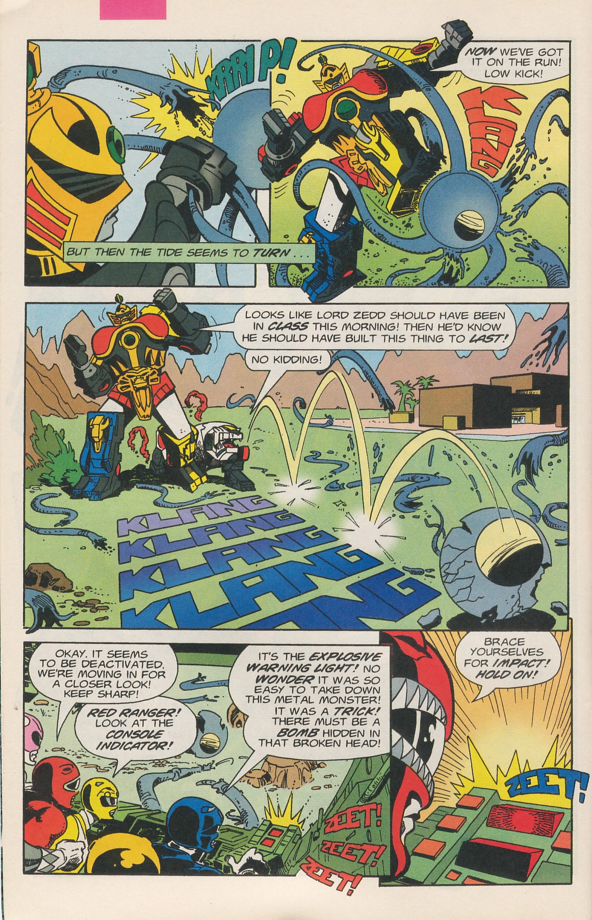 Read online Saban's Mighty Morphin Power Rangers (1995) comic -  Issue #2 - 10
