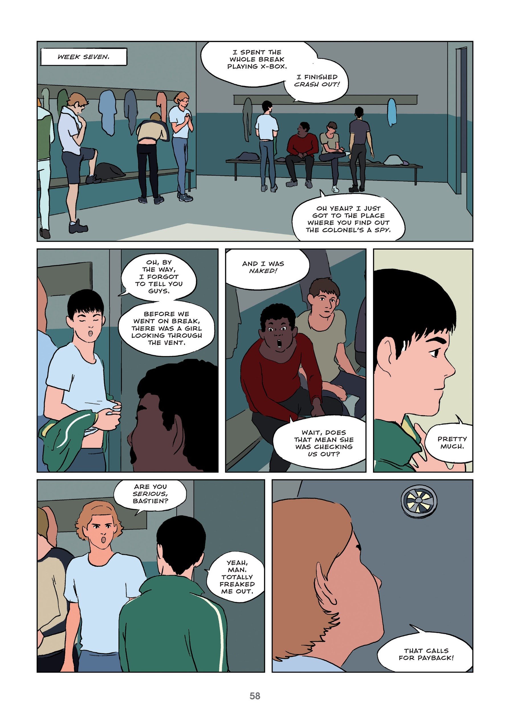 Read online The Locker Room comic -  Issue # TPB - 59