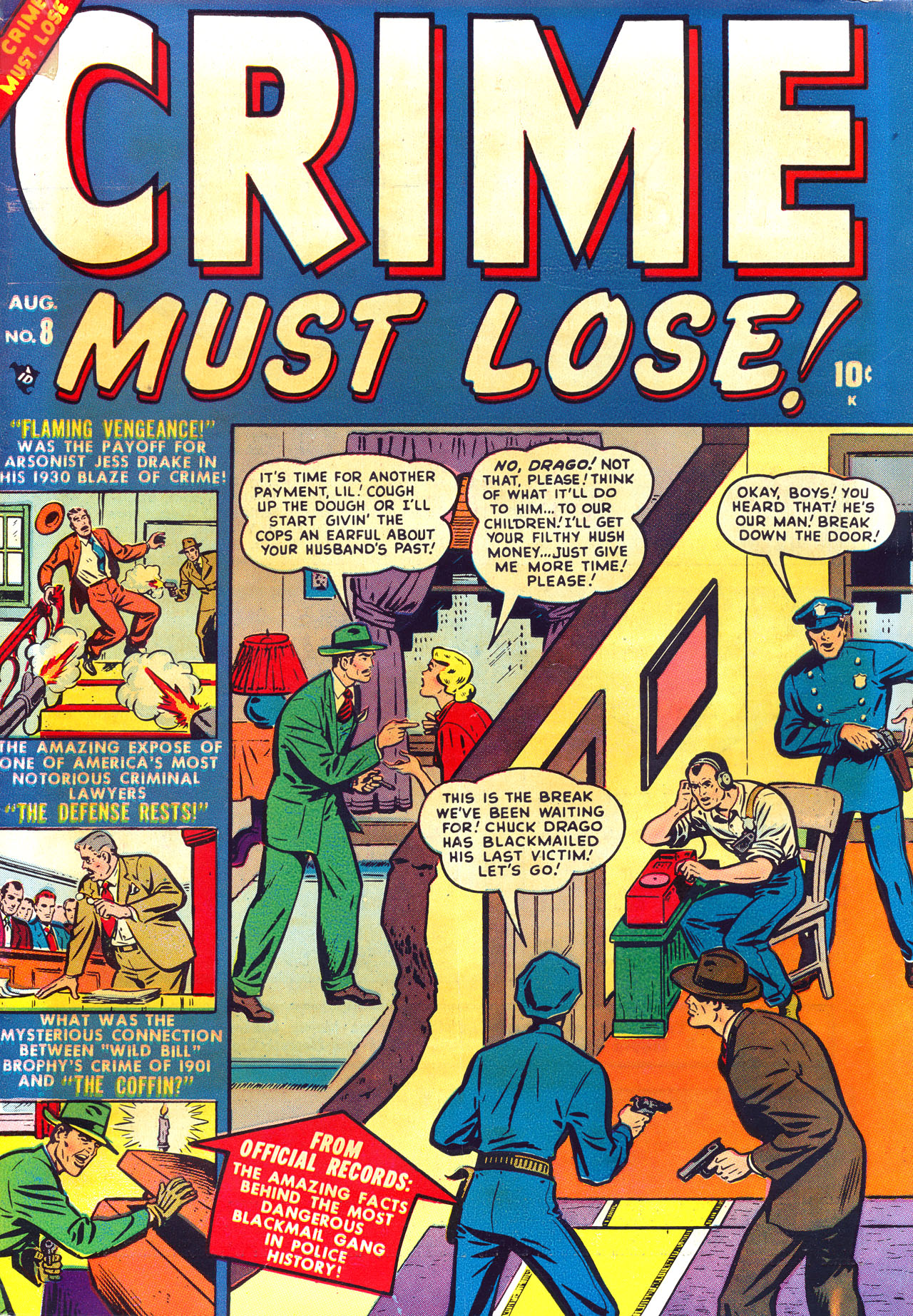 Read online Crime Must Lose comic -  Issue #8 - 1