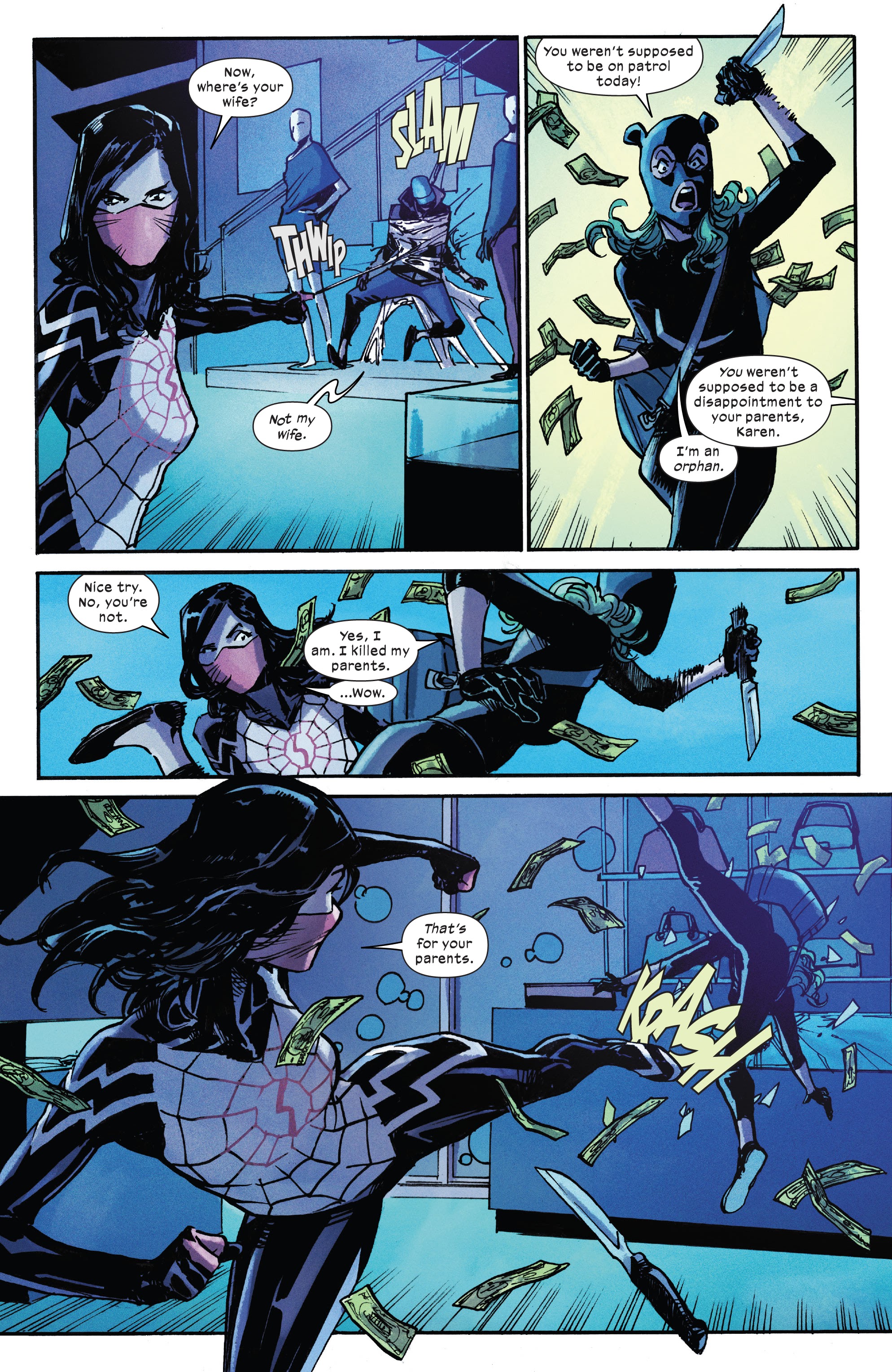 Read online Silk (2021) comic -  Issue #1 - 6