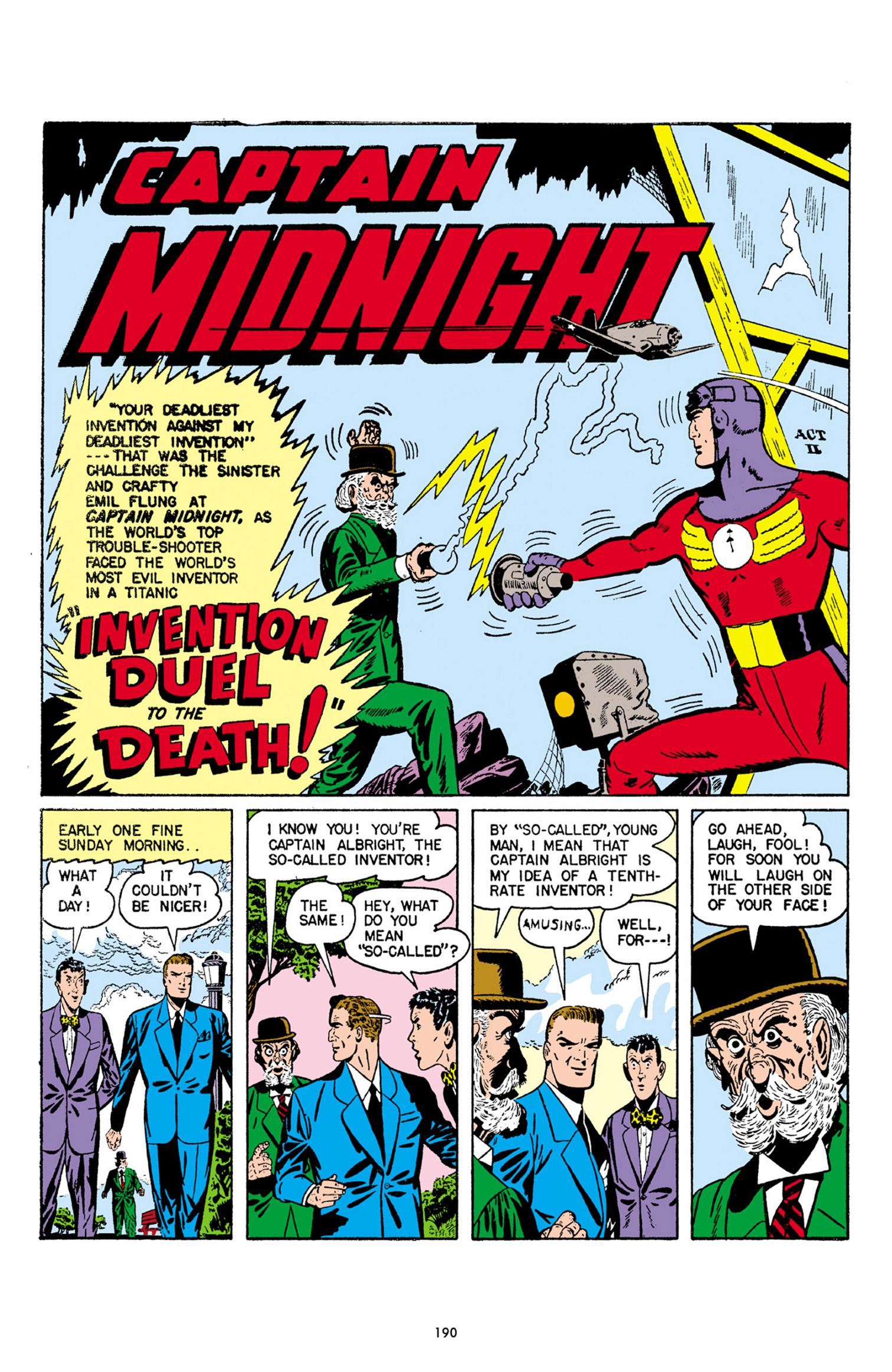 Read online Captain Midnight (1942) comic -  Issue #44 - 45