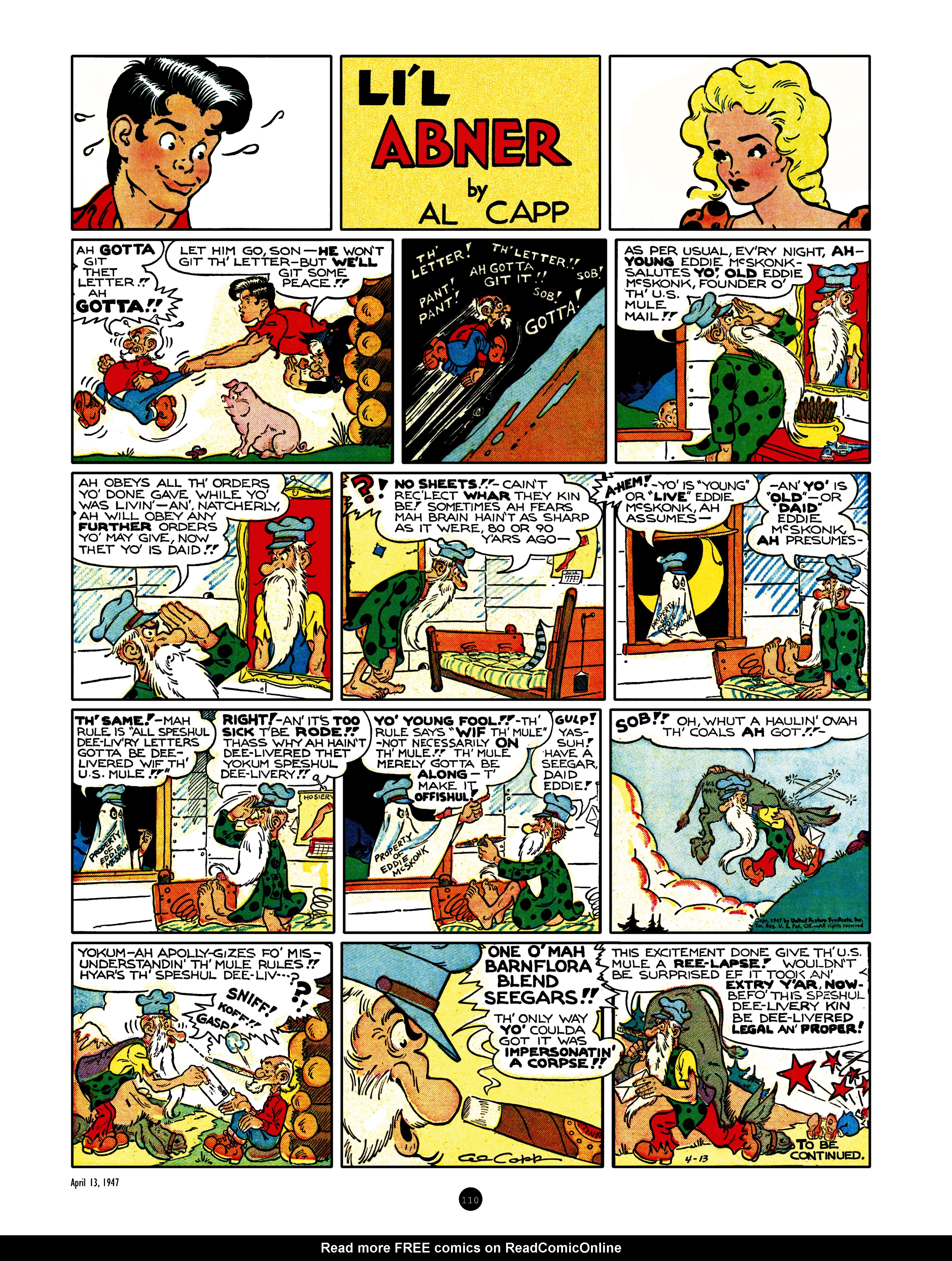 Read online Al Capp's Li'l Abner Complete Daily & Color Sunday Comics comic -  Issue # TPB 7 (Part 2) - 11