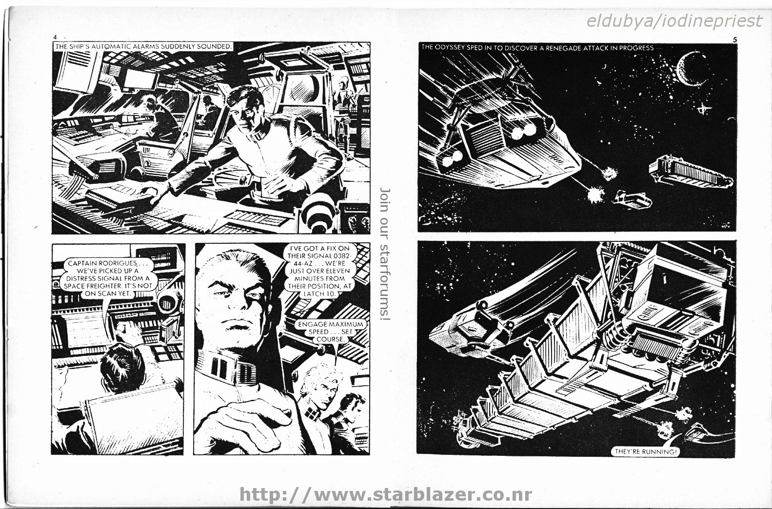 Read online Starblazer comic -  Issue #85 - 4