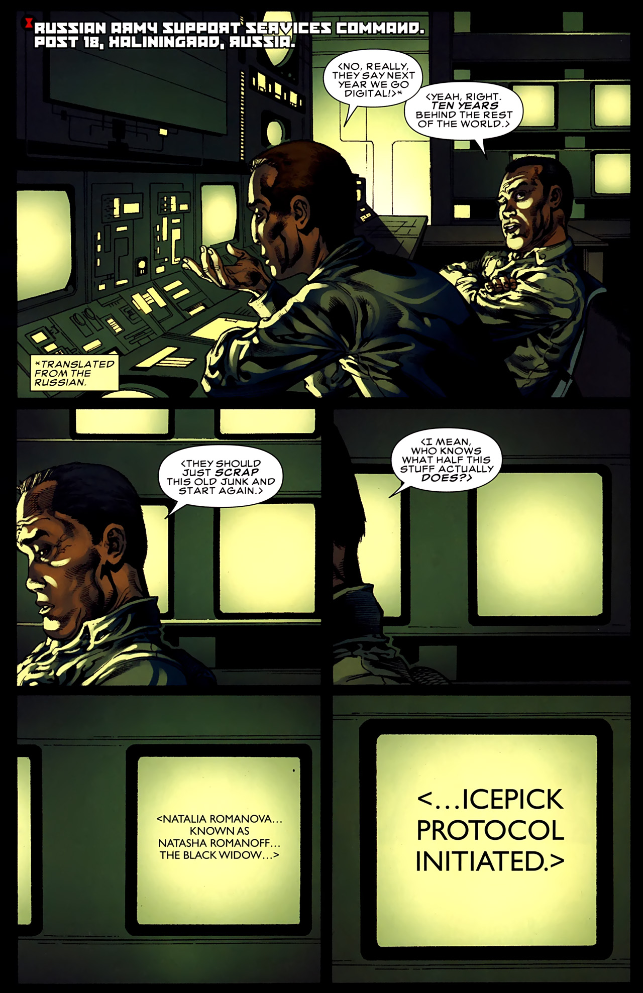 Read online Black Widow: Deadly Origin comic -  Issue #1 - 13