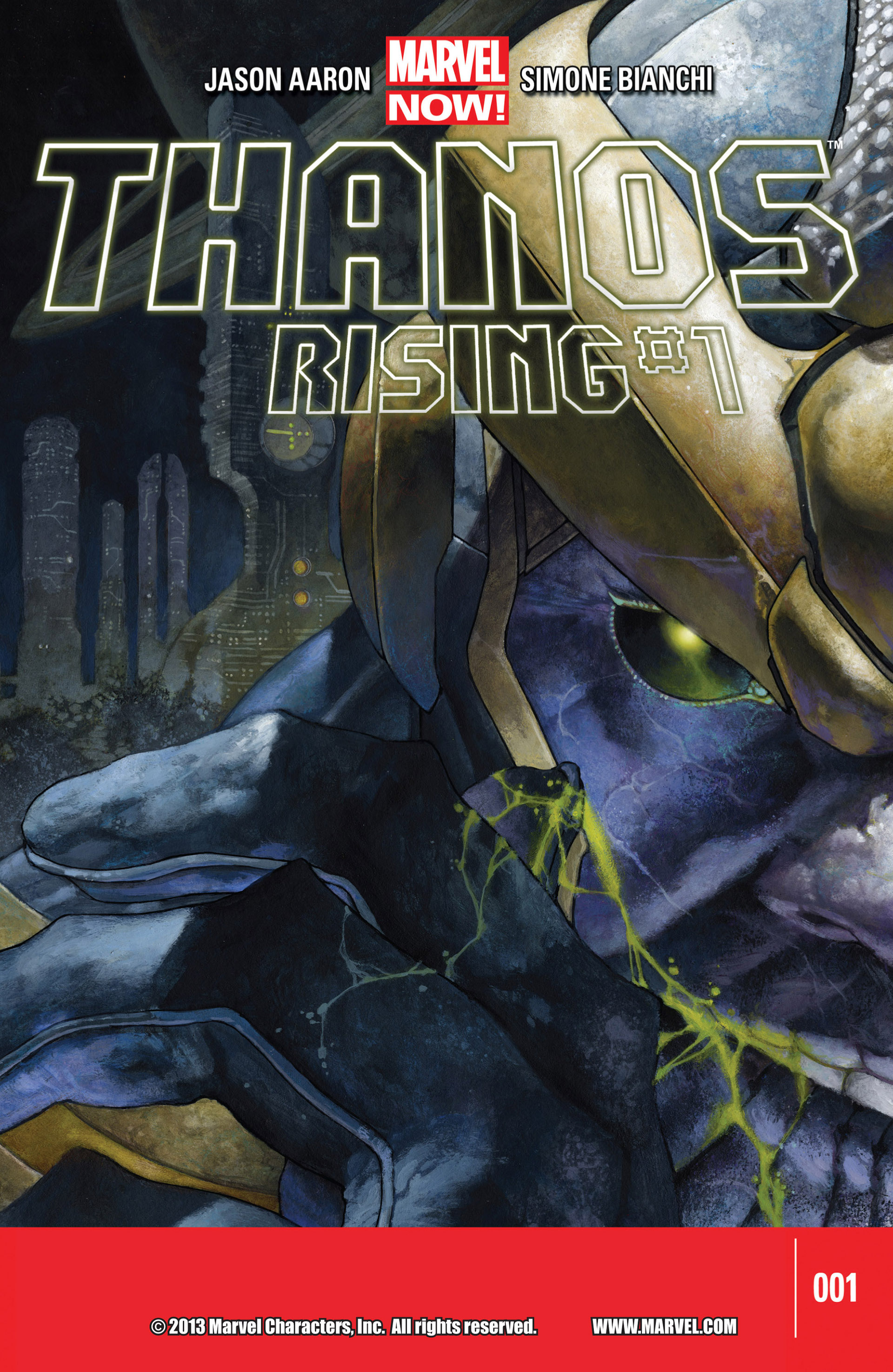Read online Thanos Rising comic -  Issue #1 - 1