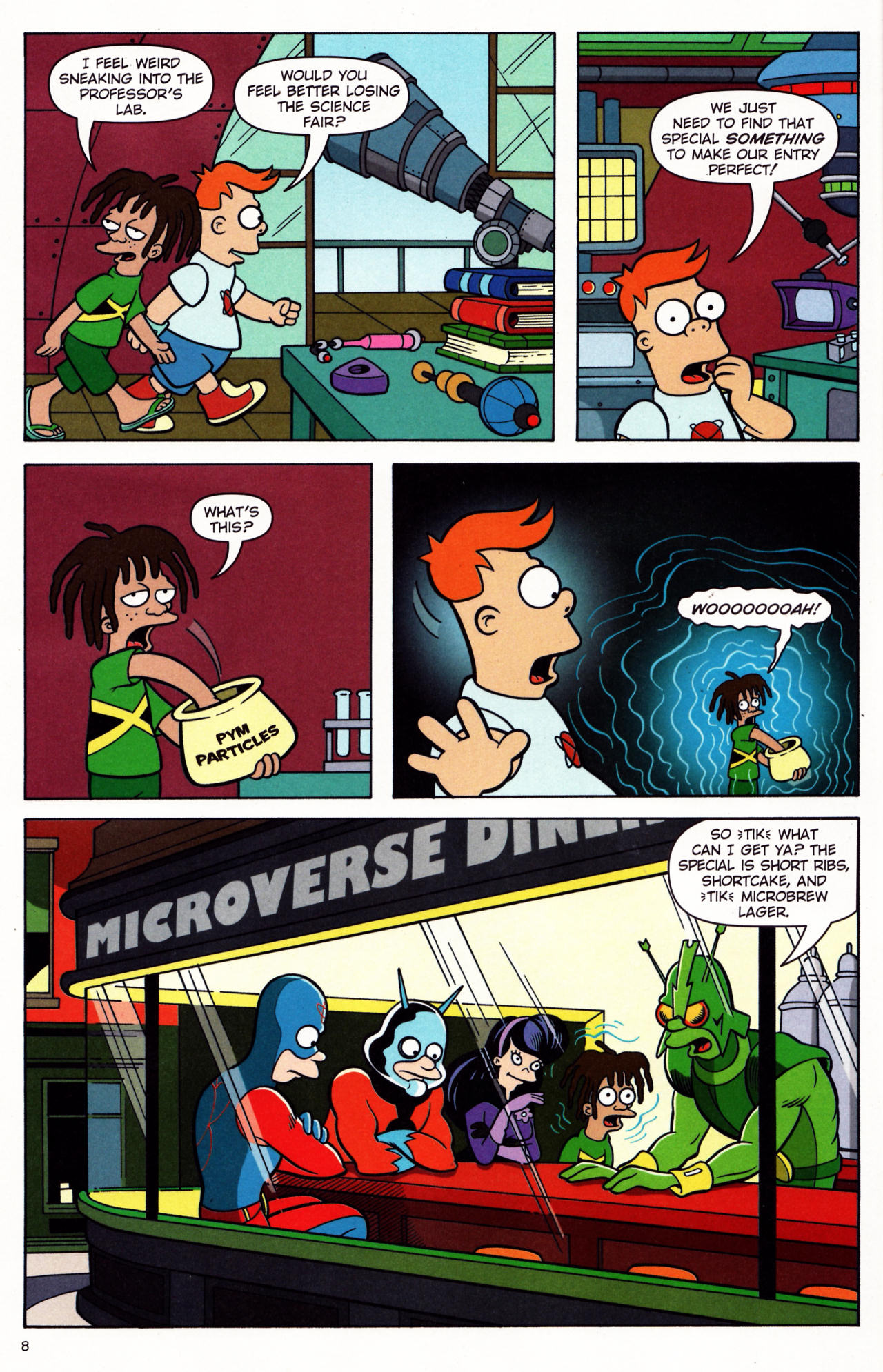 Read online Futurama Comics comic -  Issue #33 - 7