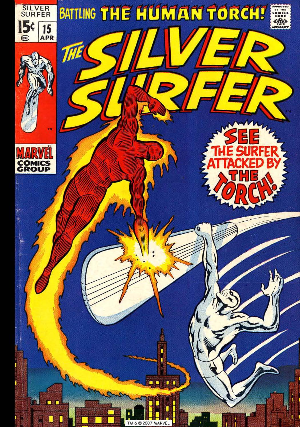 Read online Silver Surfer (1968) comic -  Issue #15 - 1