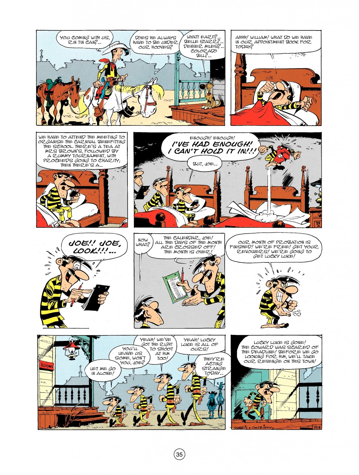 Read online A Lucky Luke Adventure comic -  Issue #36 - 35
