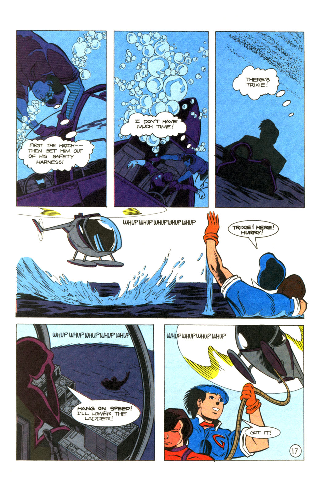 Read online Speed Racer (1987) comic -  Issue #38 - 22
