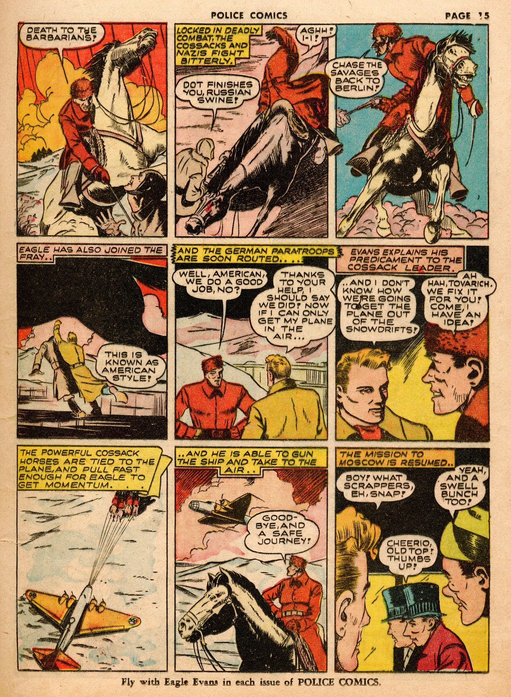 Read online Police Comics comic -  Issue #9 - 18