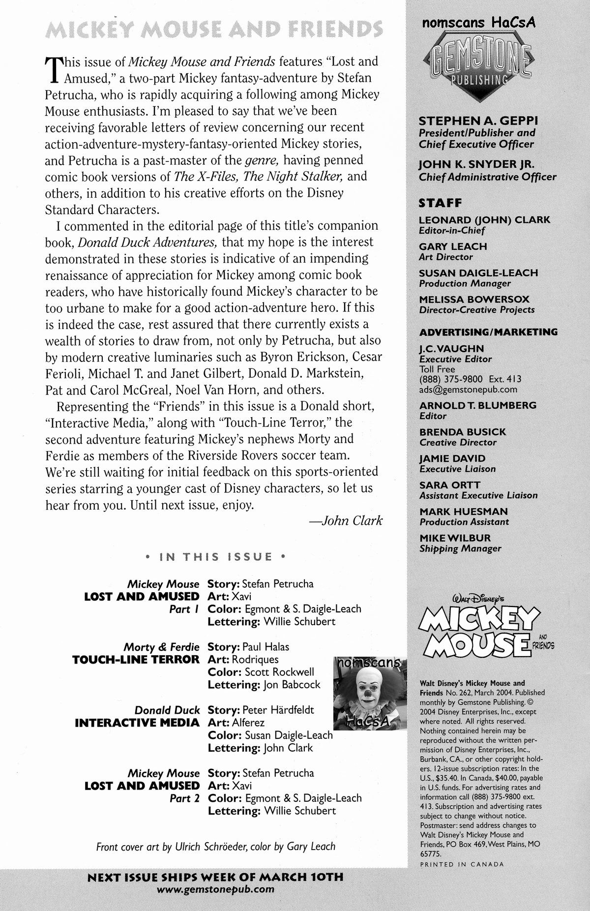 Read online Walt Disney's Mickey Mouse comic -  Issue #262 - 2