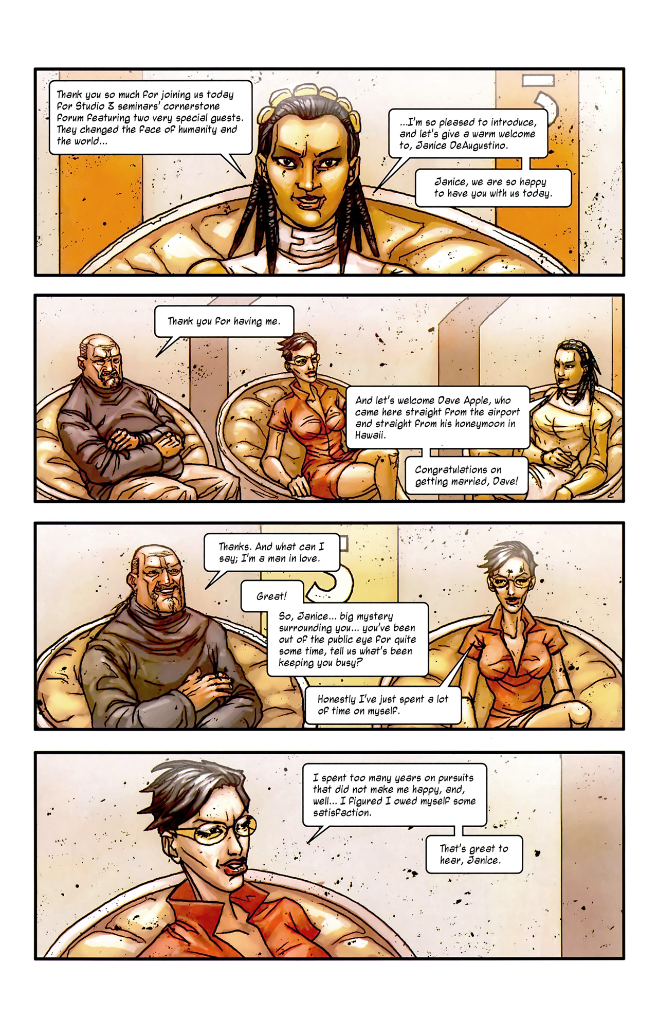 Read online Transhuman comic -  Issue #4 - 19