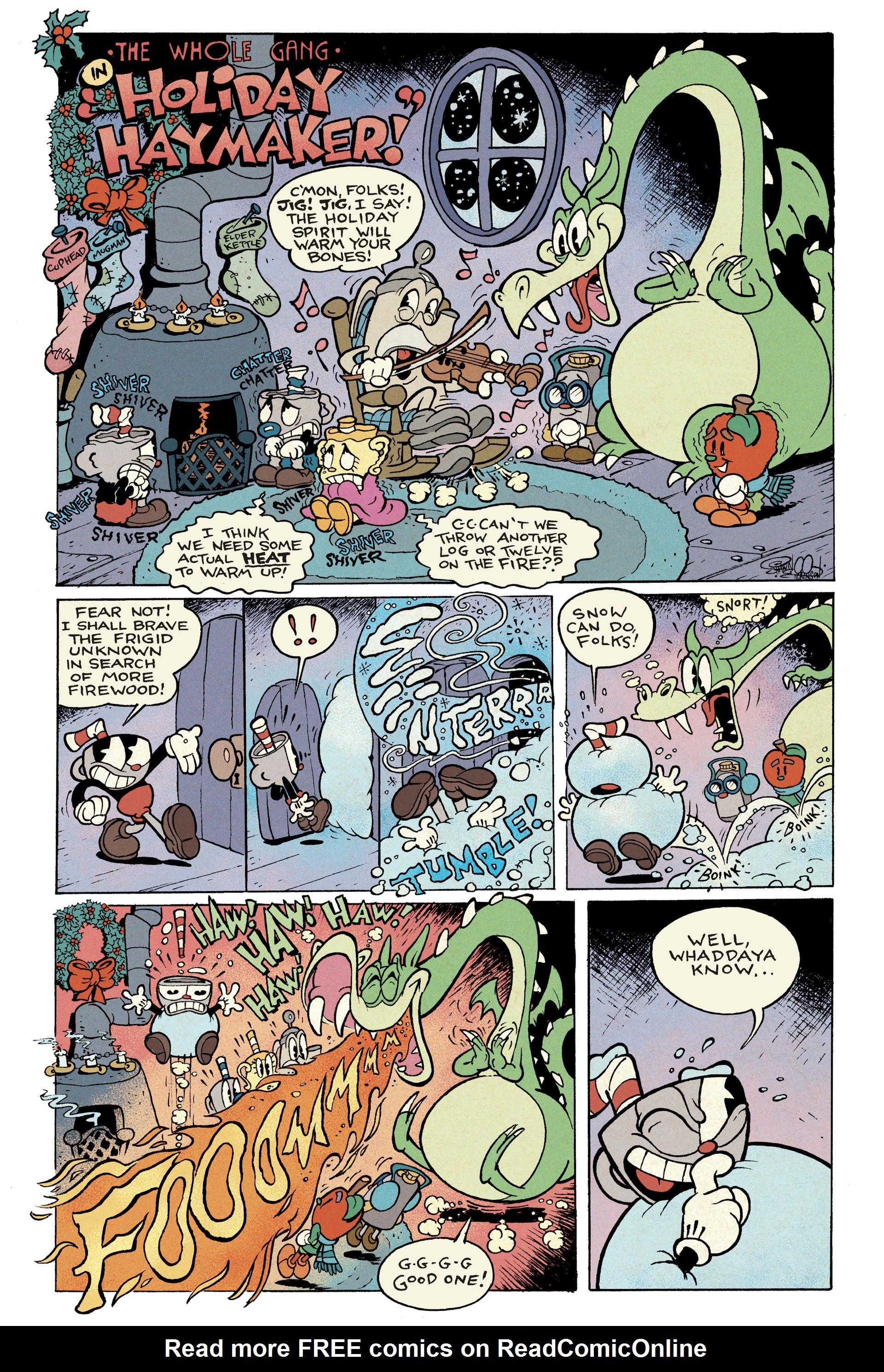 Read online Cuphead: Comic Capers & Curios comic -  Issue # TPB 2 - 52