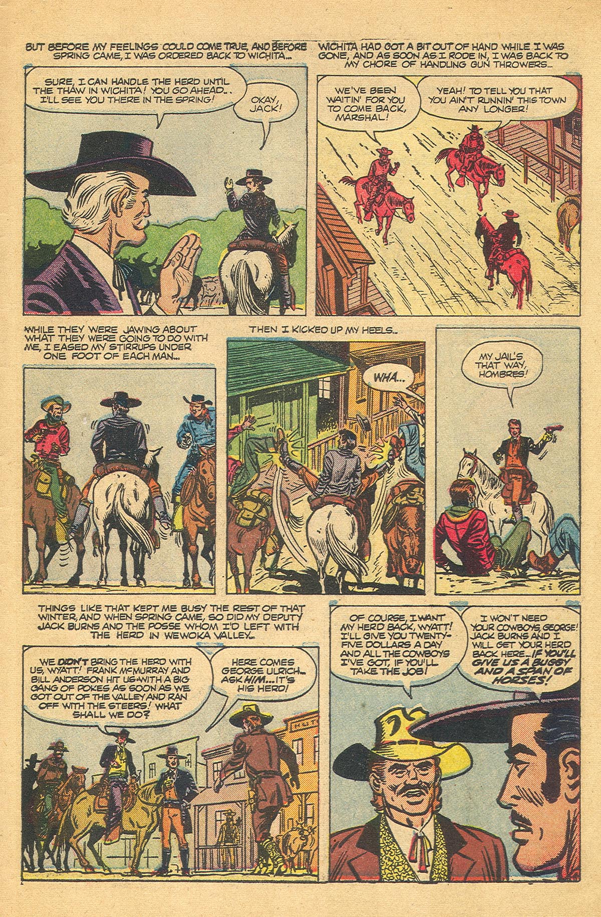 Read online Wyatt Earp comic -  Issue #6 - 31