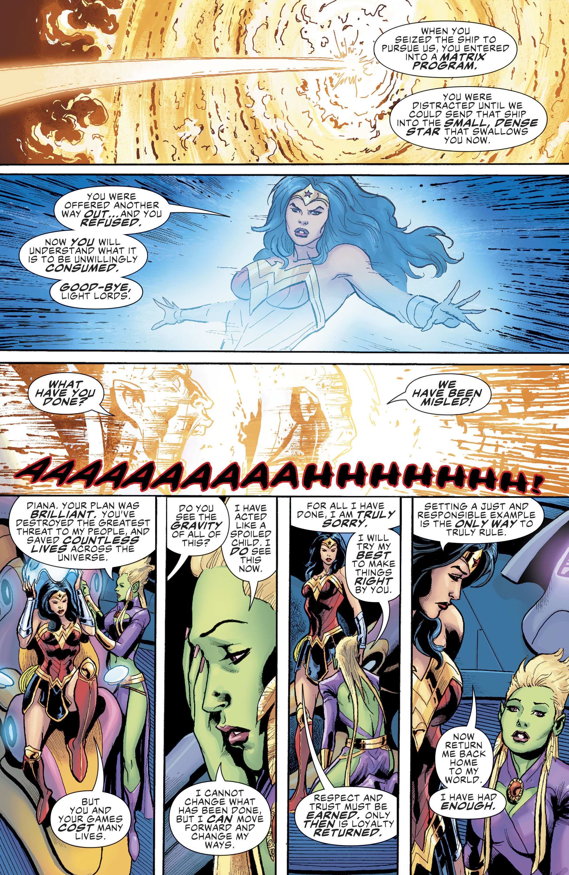Read online Wonder Woman: Come Back To Me comic -  Issue #6 - 22