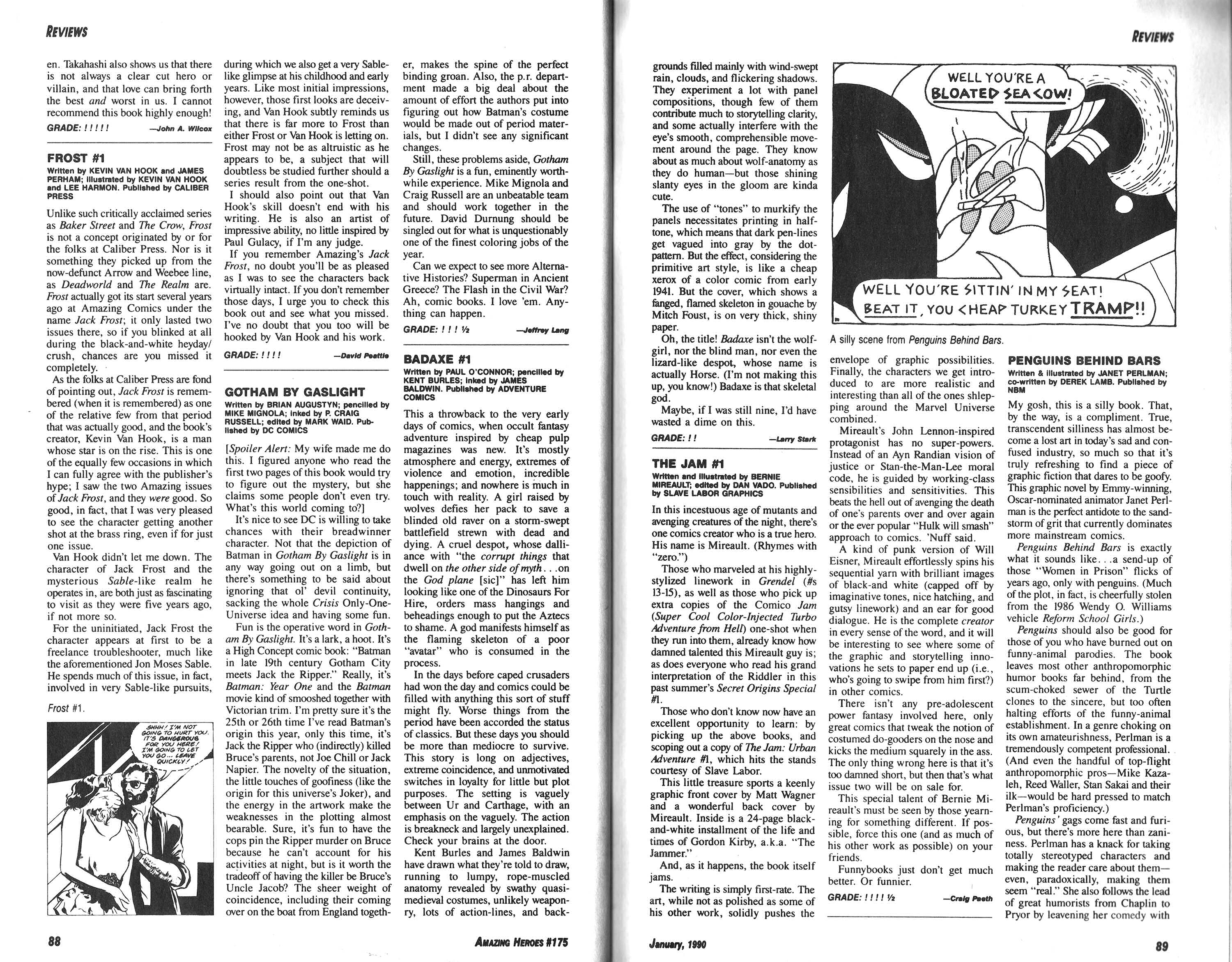 Read online Amazing Heroes comic -  Issue #175 - 45