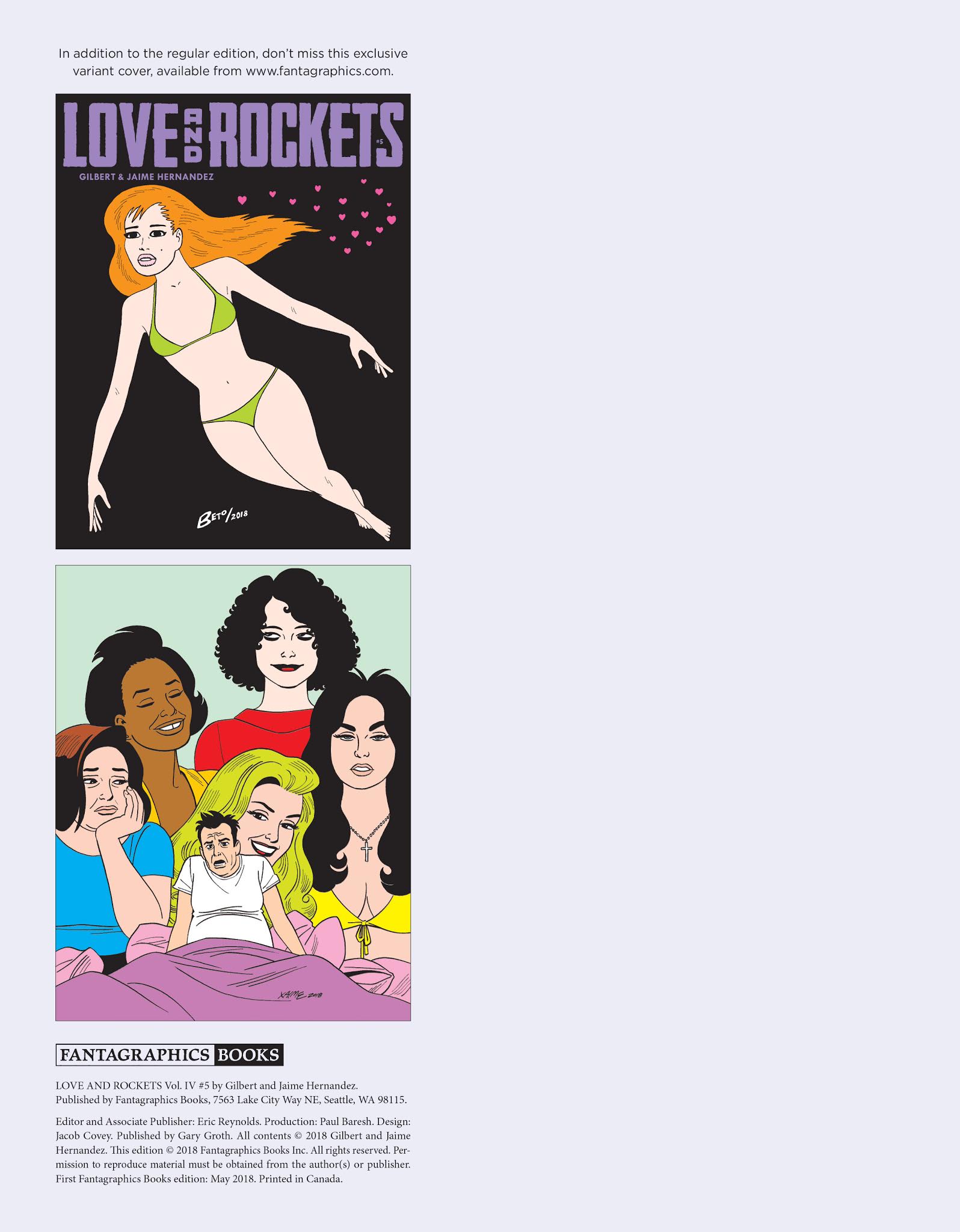 Read online Love and Rockets (2016) comic -  Issue #5 - 2