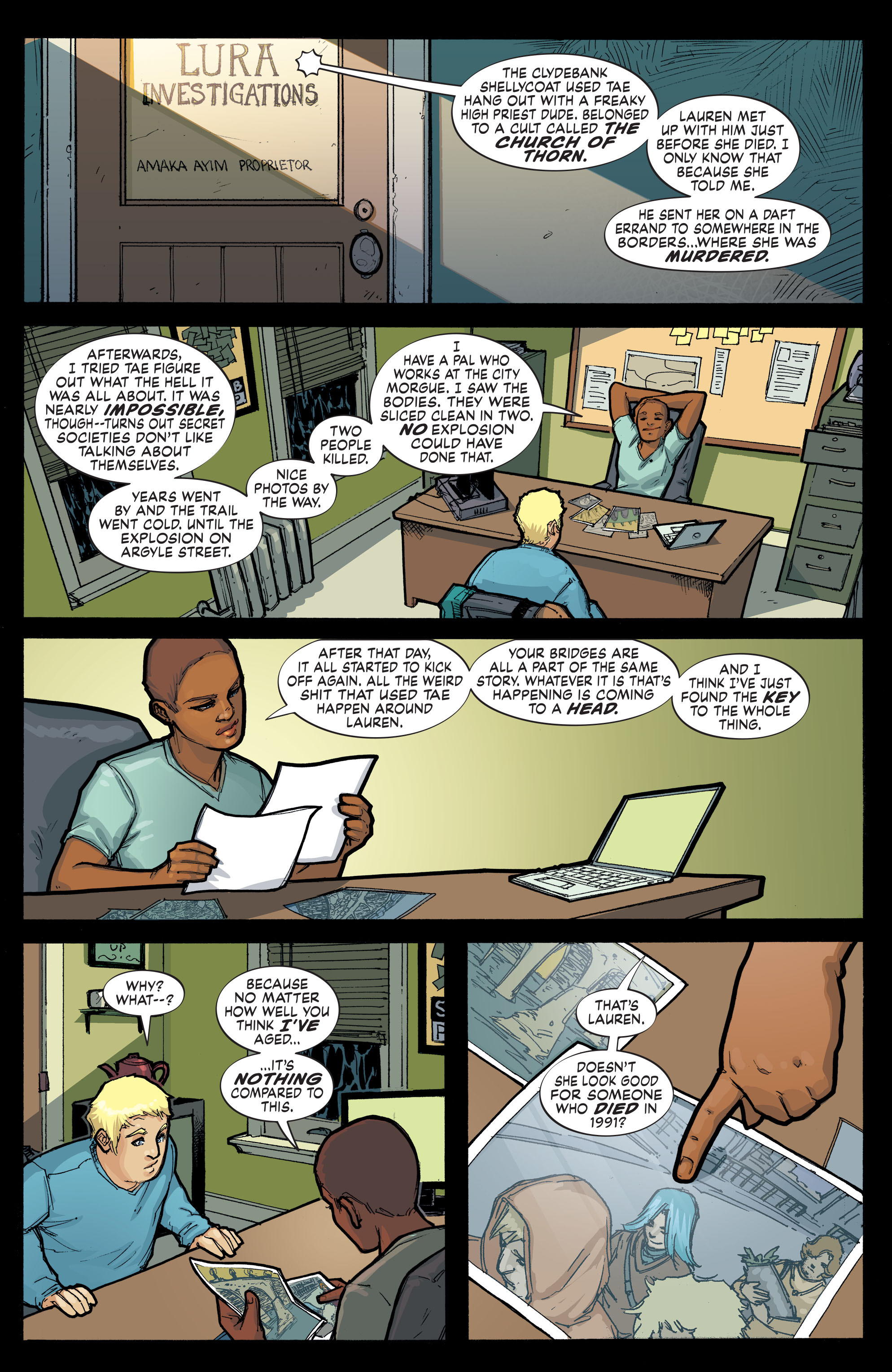 Read online Red Thorn comic -  Issue #9 - 12