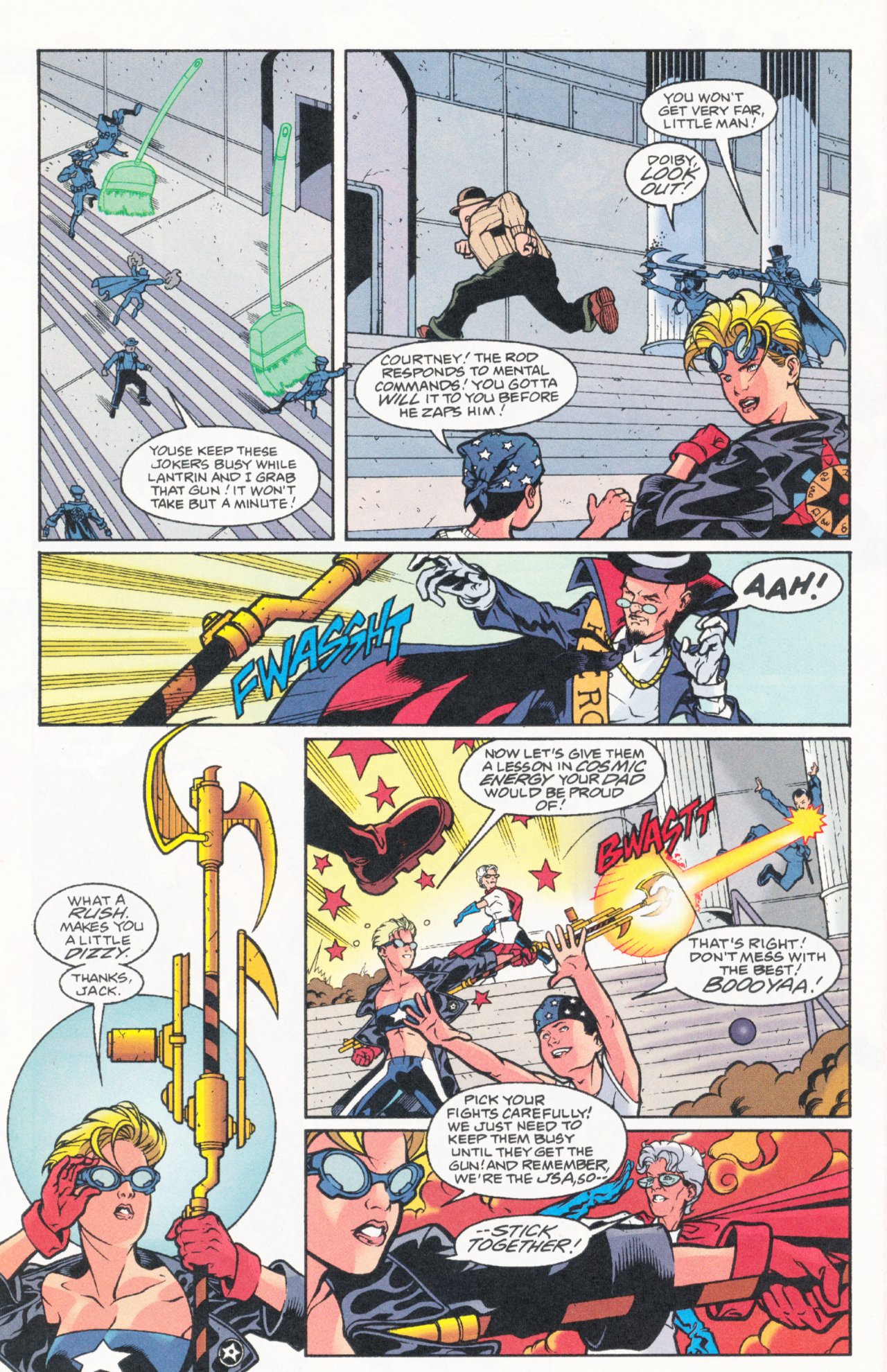 Read online Sins of Youth comic -  Issue # Starwoman & The JSA Jr. - 25