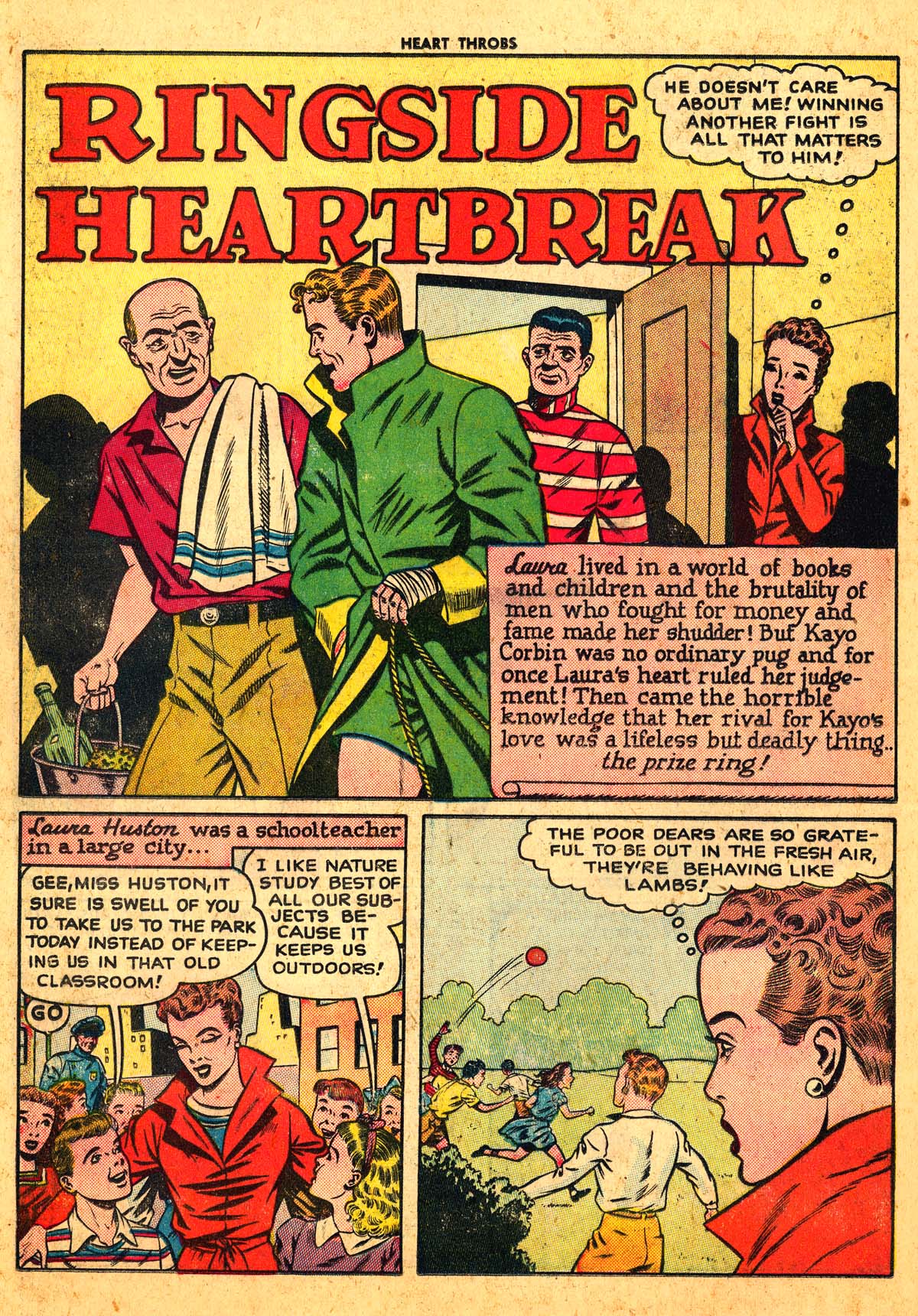 Read online Heart Throbs comic -  Issue #1 - 12