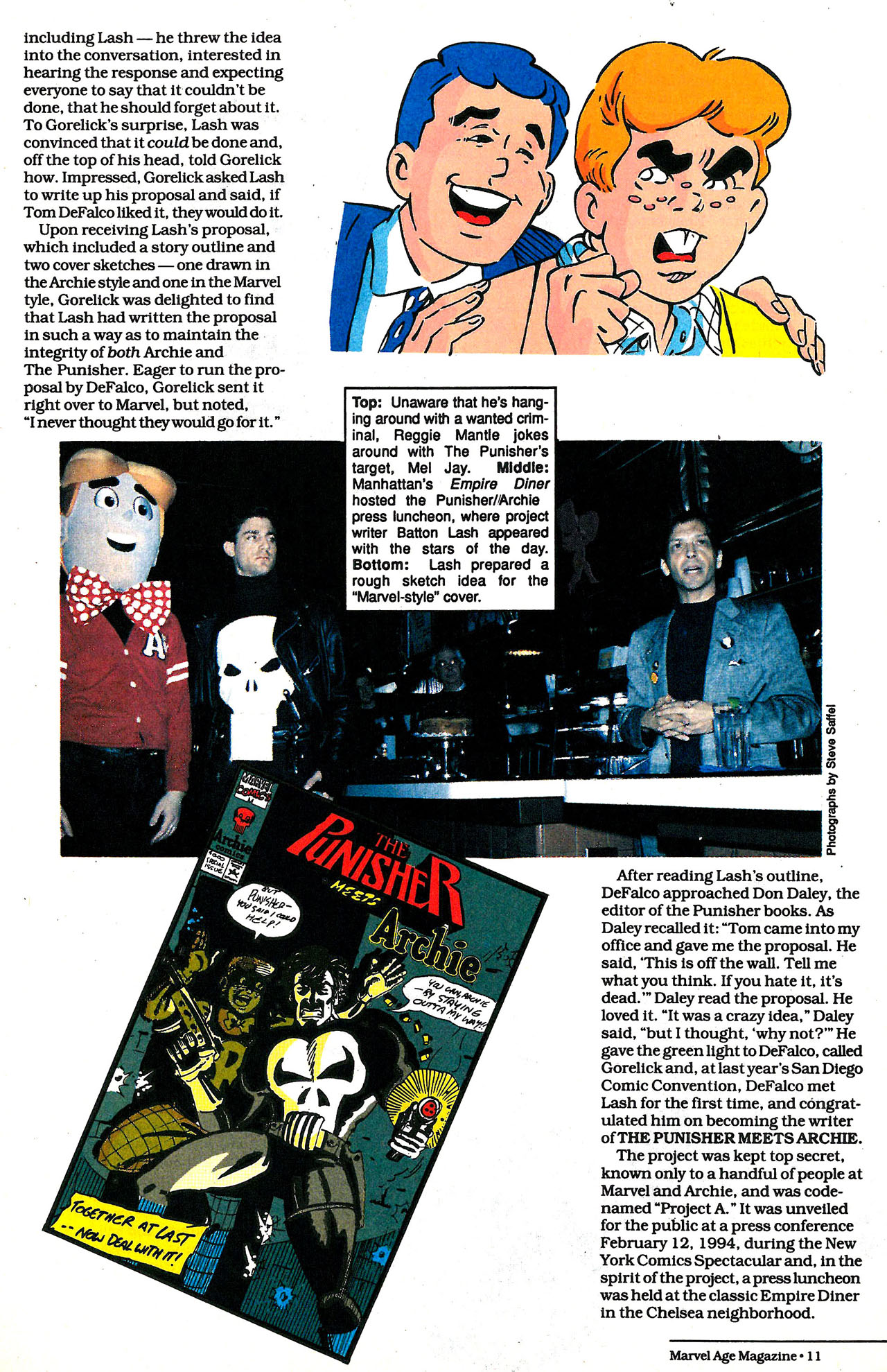 Read online Marvel Age comic -  Issue #138 - 13