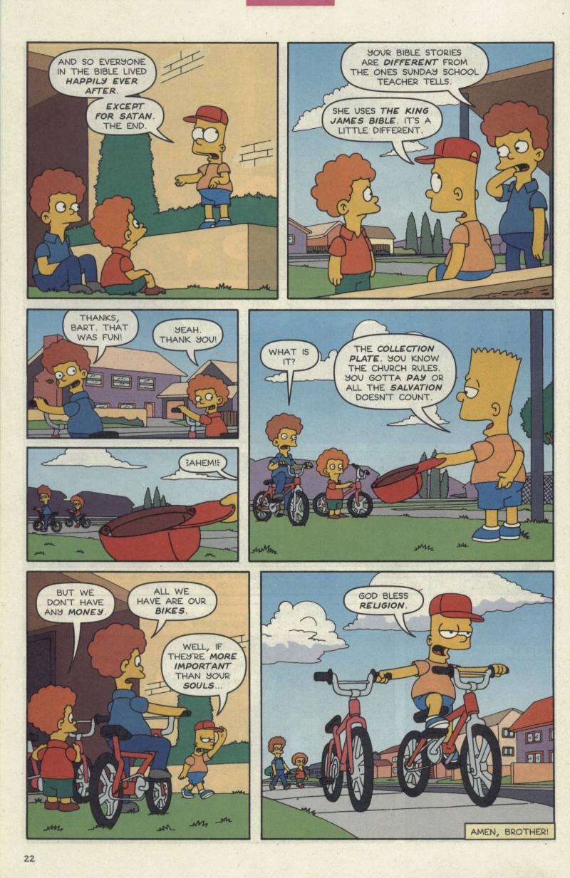 Read online Simpsons Comics comic -  Issue #62 - 23