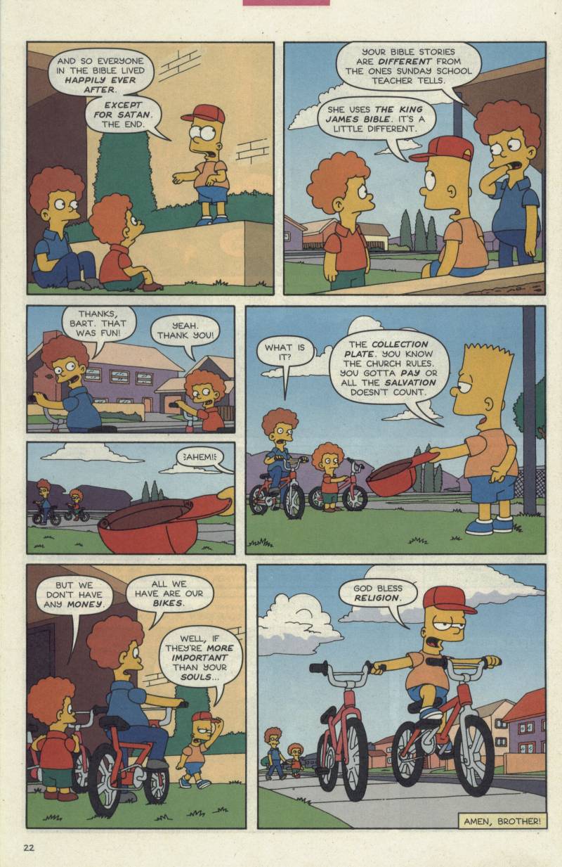 Read online Simpsons Comics comic -  Issue #62 - 23