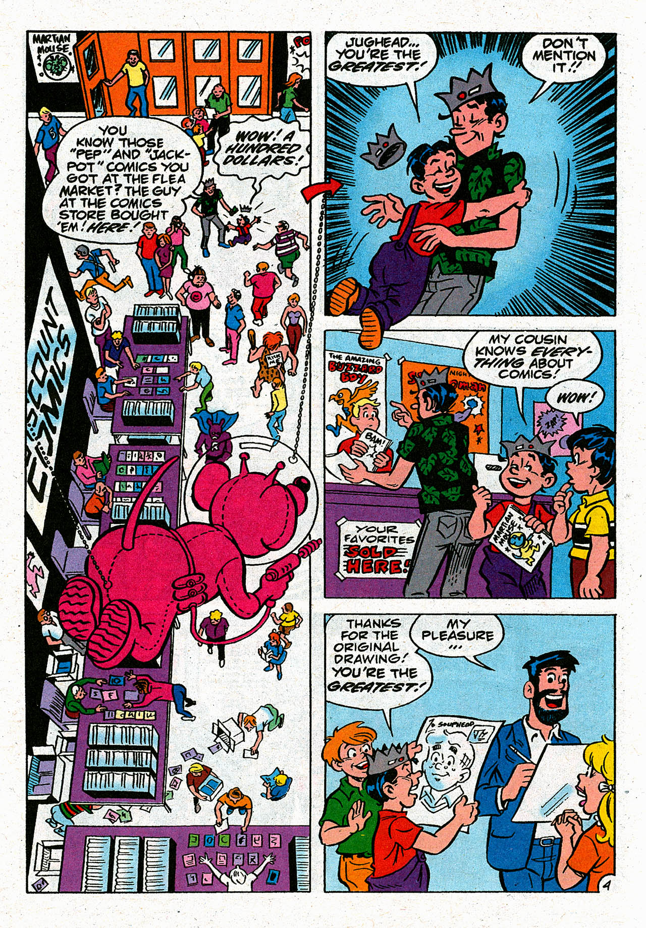 Read online Jughead's Double Digest Magazine comic -  Issue #142 - 172