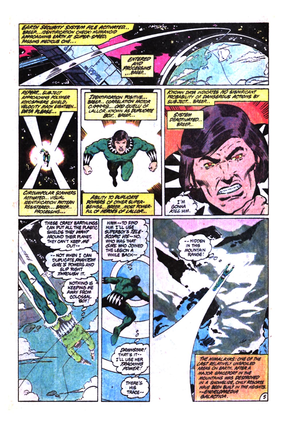 Legion of Super-Heroes (1980) 298 Page 5