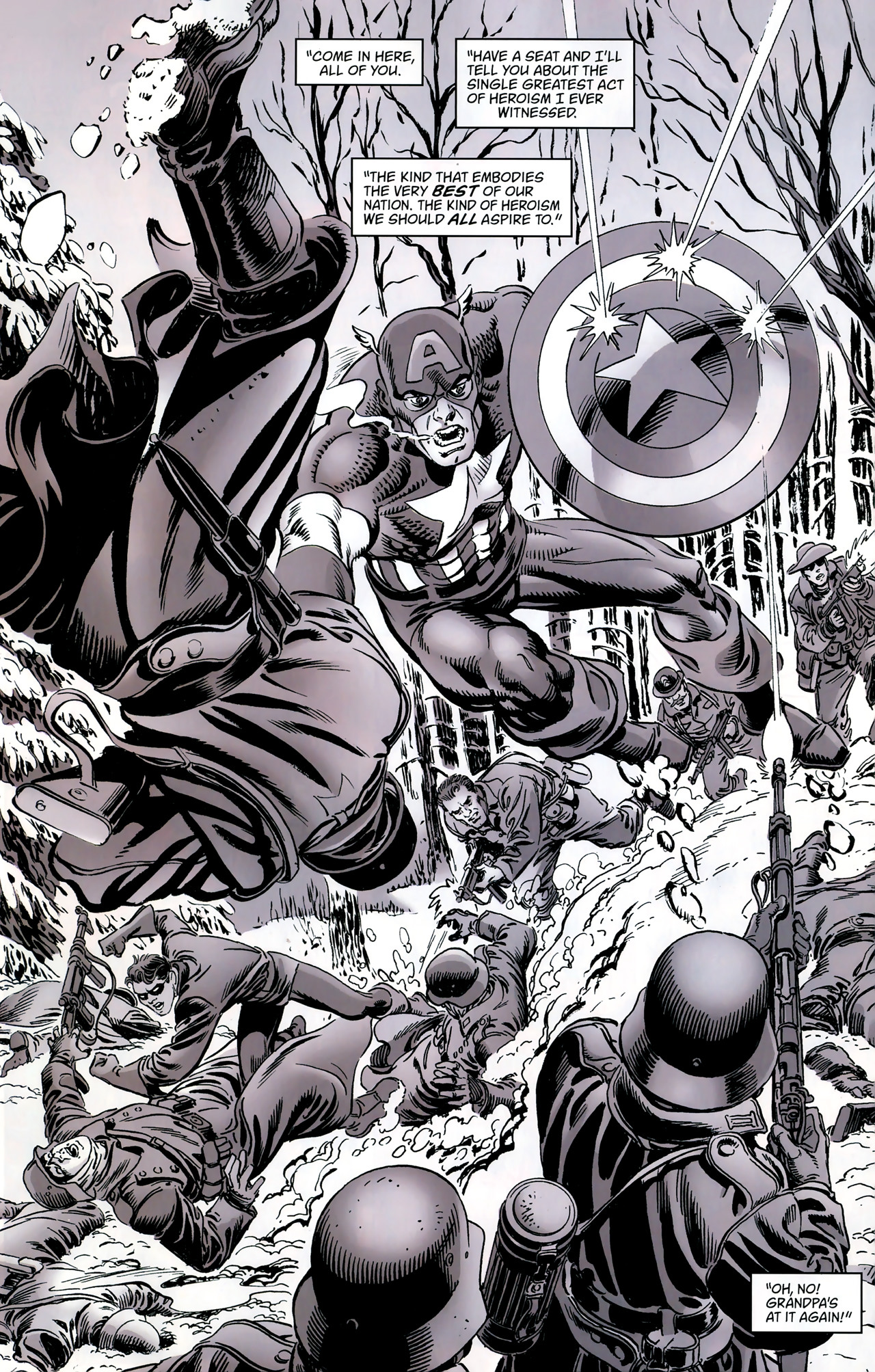 Read online Captain America Theater of War: America the Beautiful comic -  Issue # Full - 44