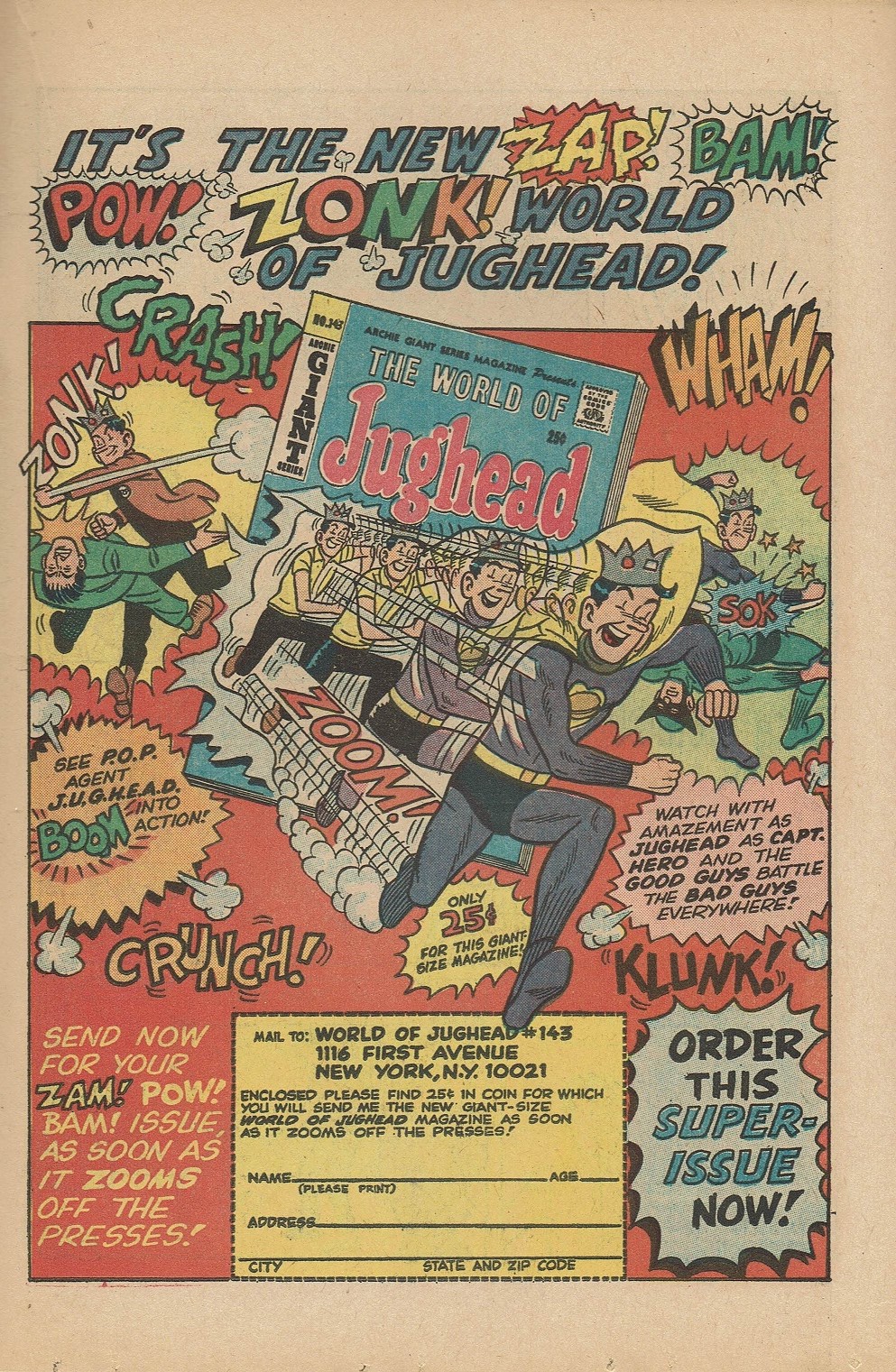 Read online Archie's Joke Book Magazine comic -  Issue #106 - 19