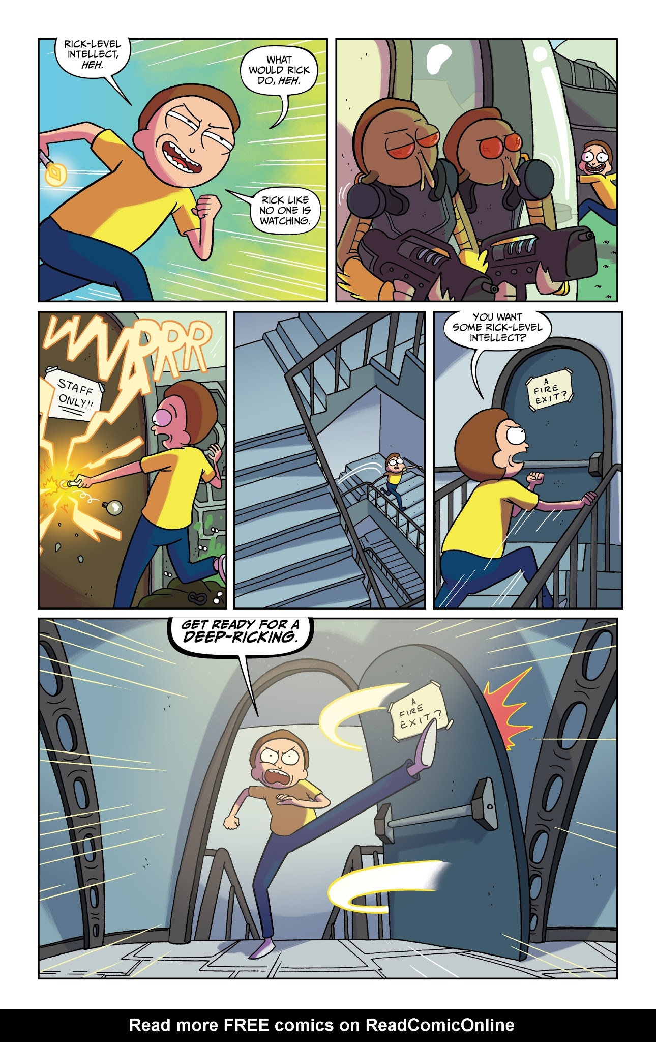 Read online Rick and Morty: Pocket Like You Stole It comic -  Issue #5 - 8